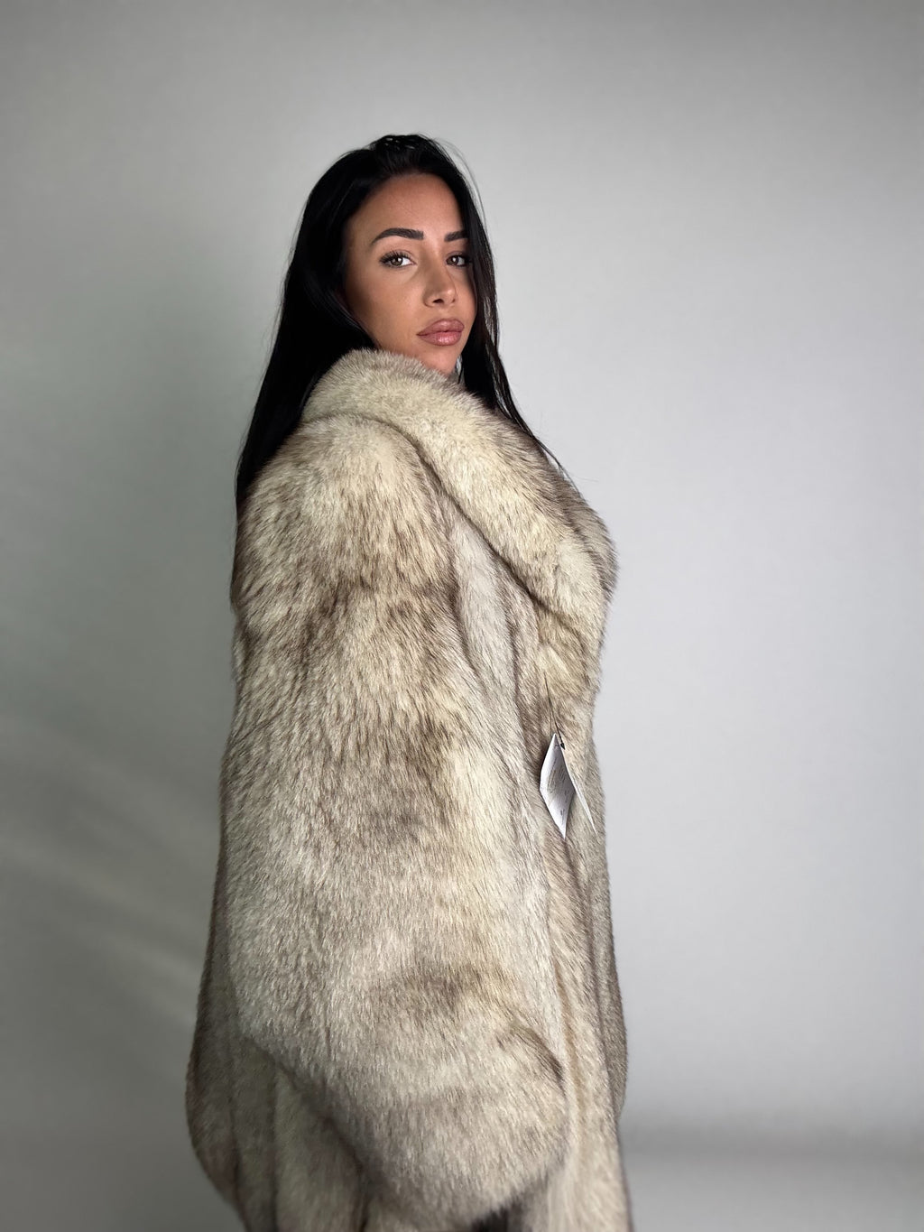 Giacca in volpe della groenlandia N12