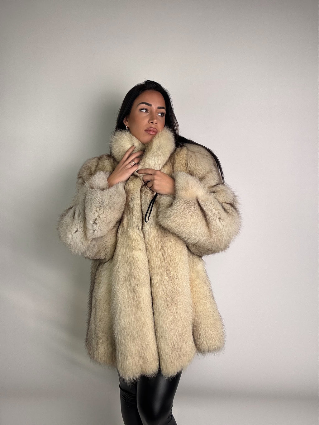 Giacca in volpe della groenlandia N13