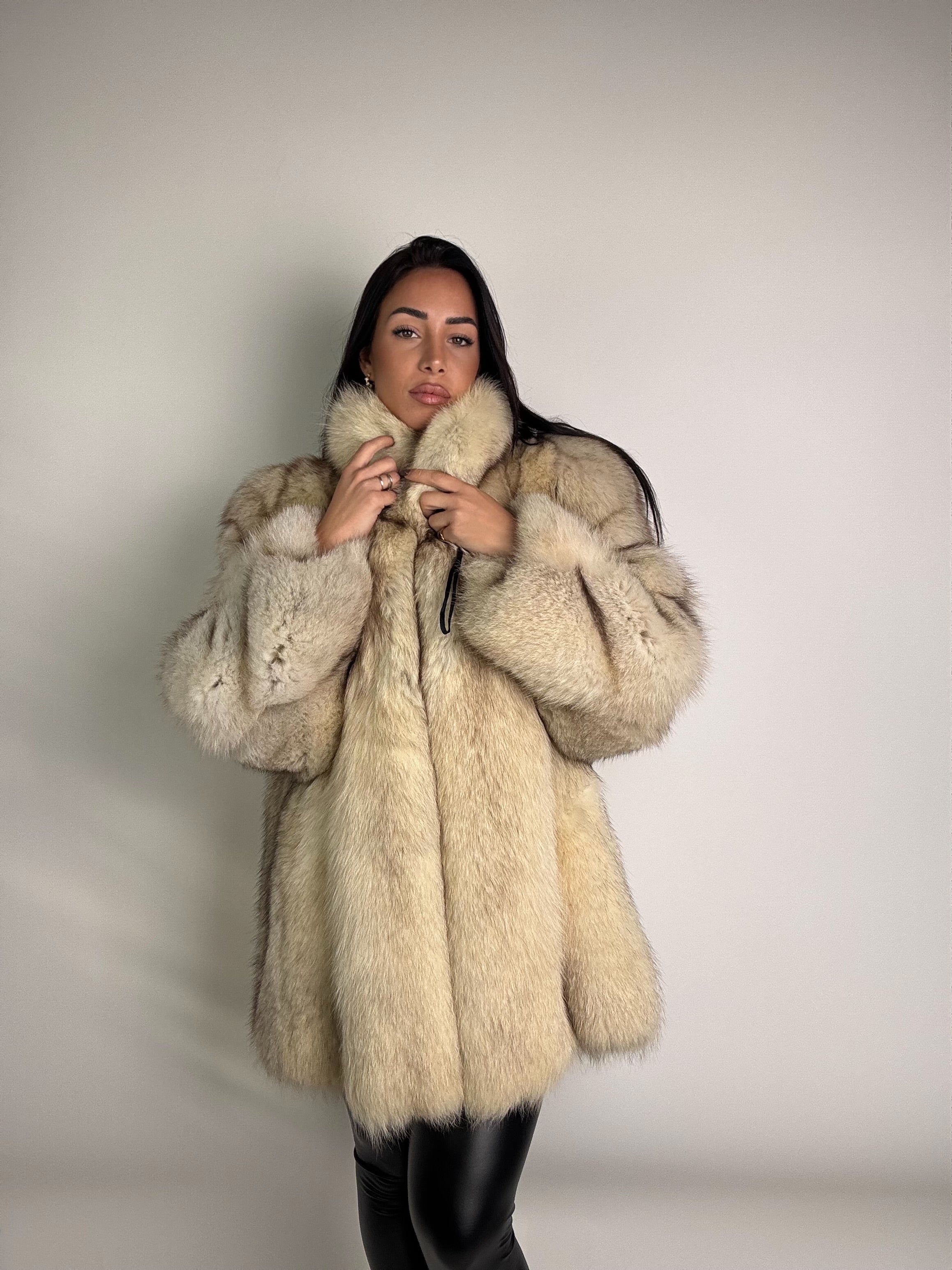 Giacca in volpe della groenlandia N13