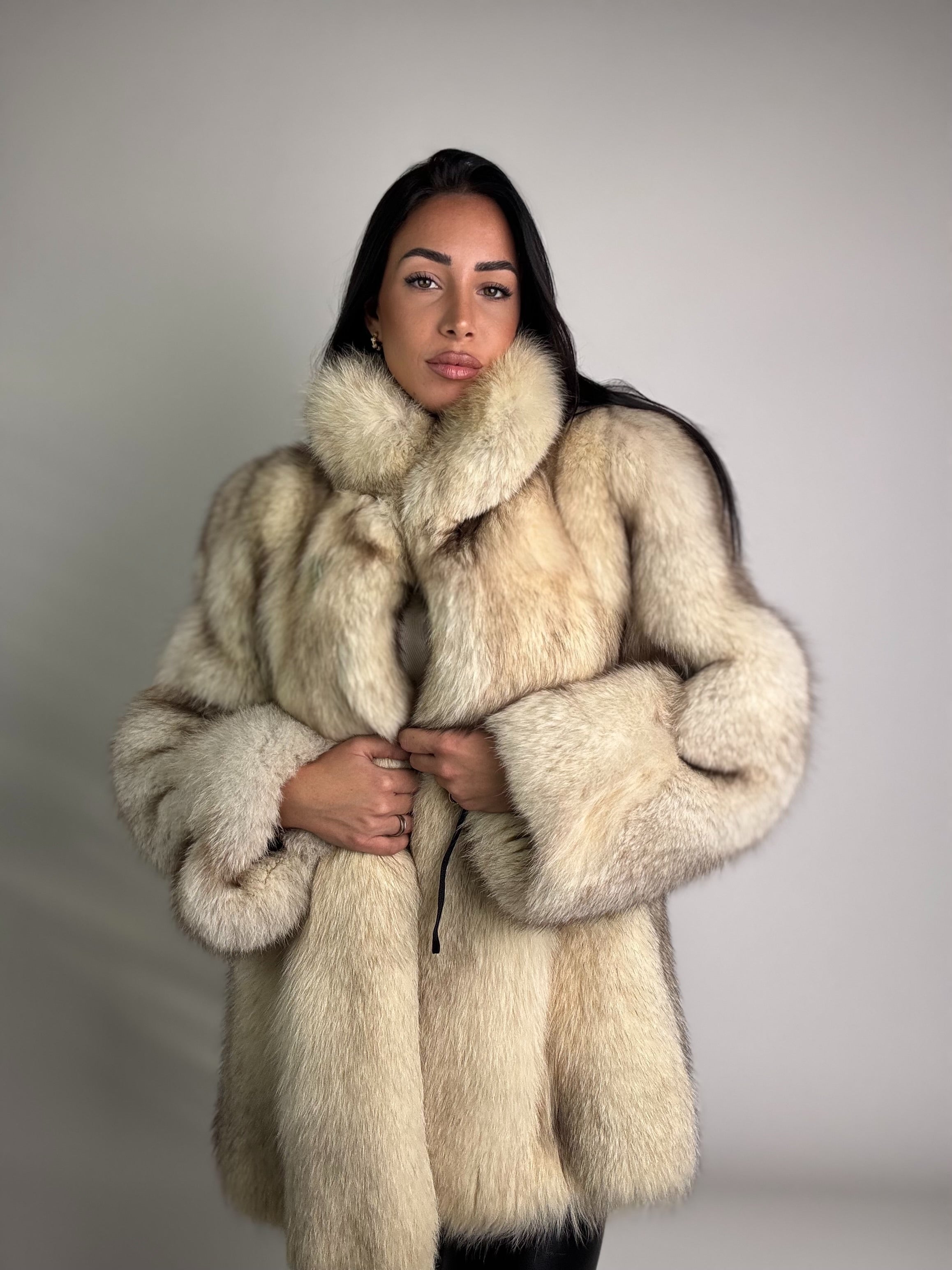 Giacca in volpe della groenlandia N13