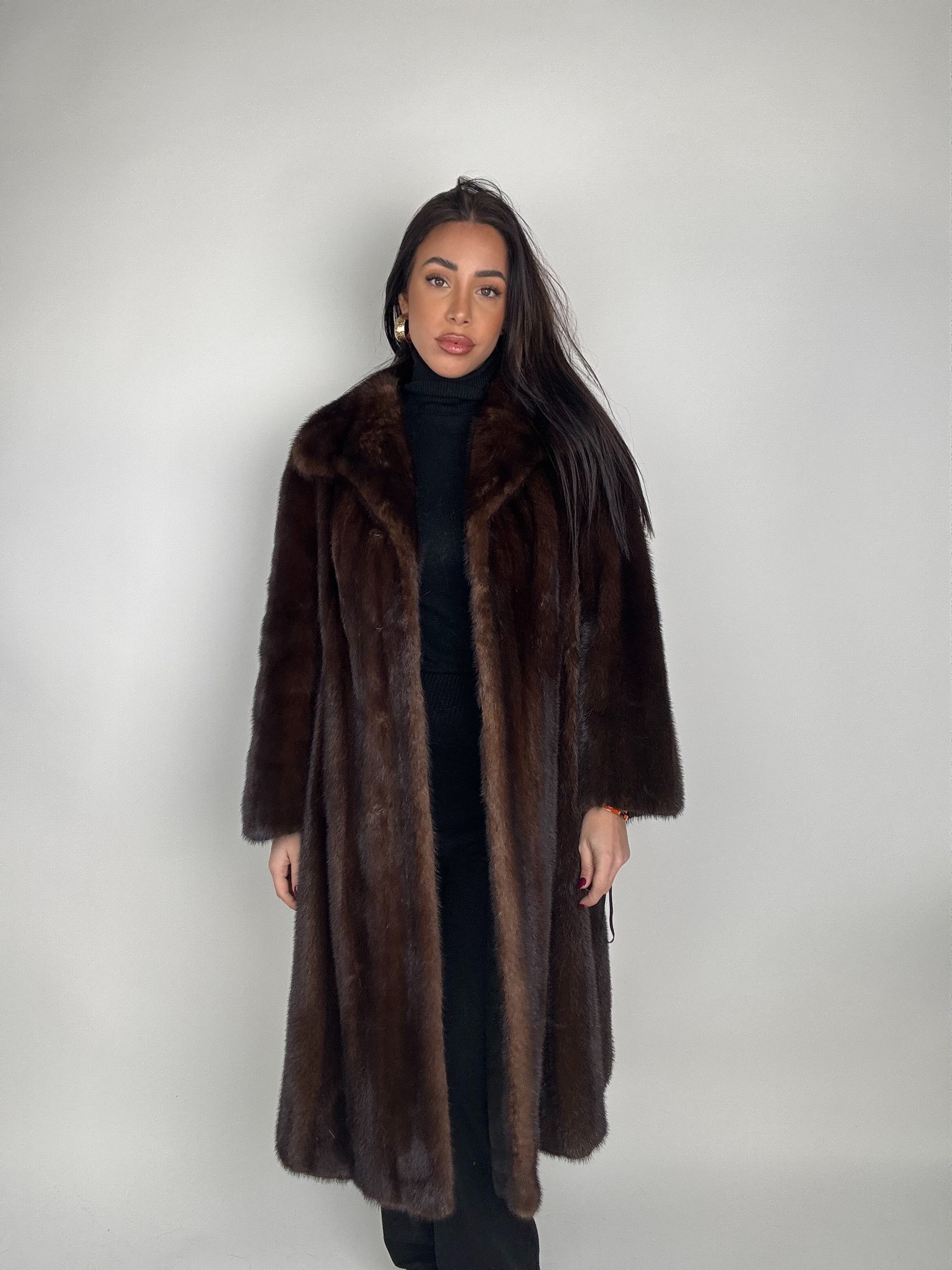 Cappotto in visone N450
