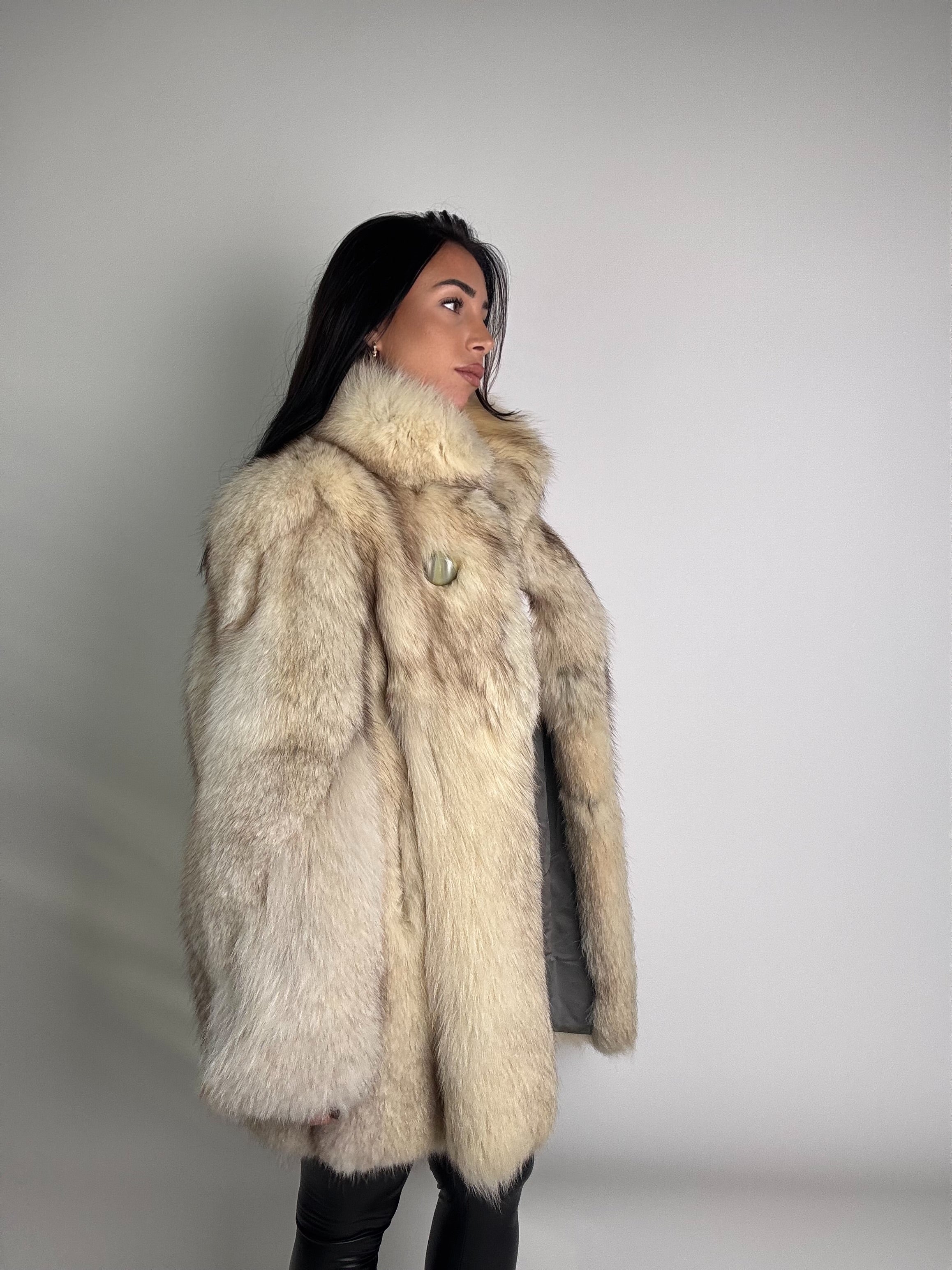 Giacca in volpe della groenlandia N13