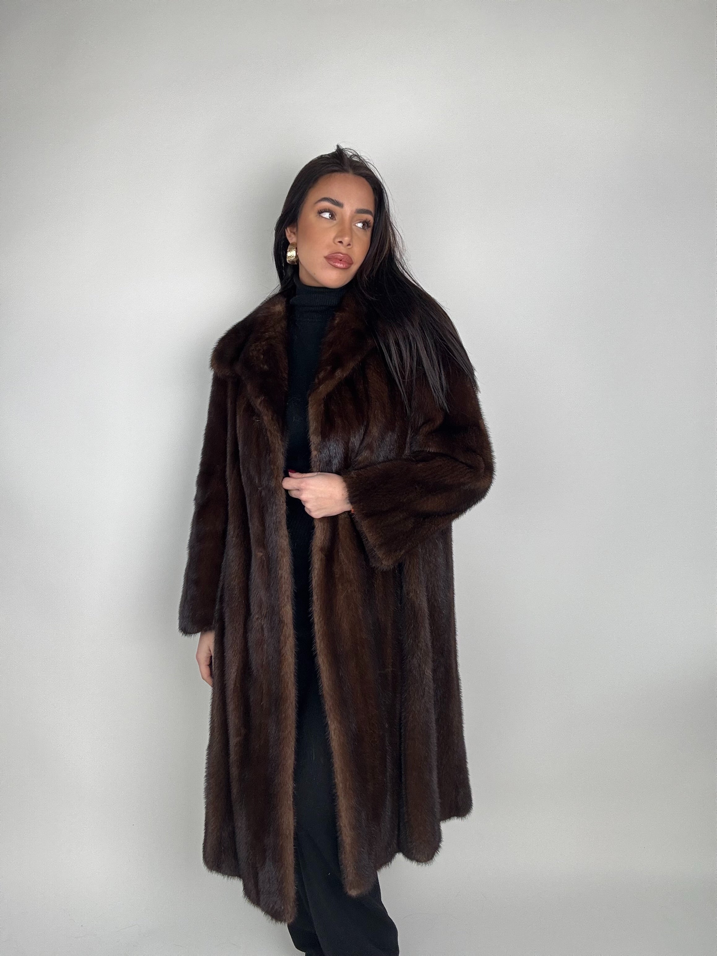 Cappotto in visone N450