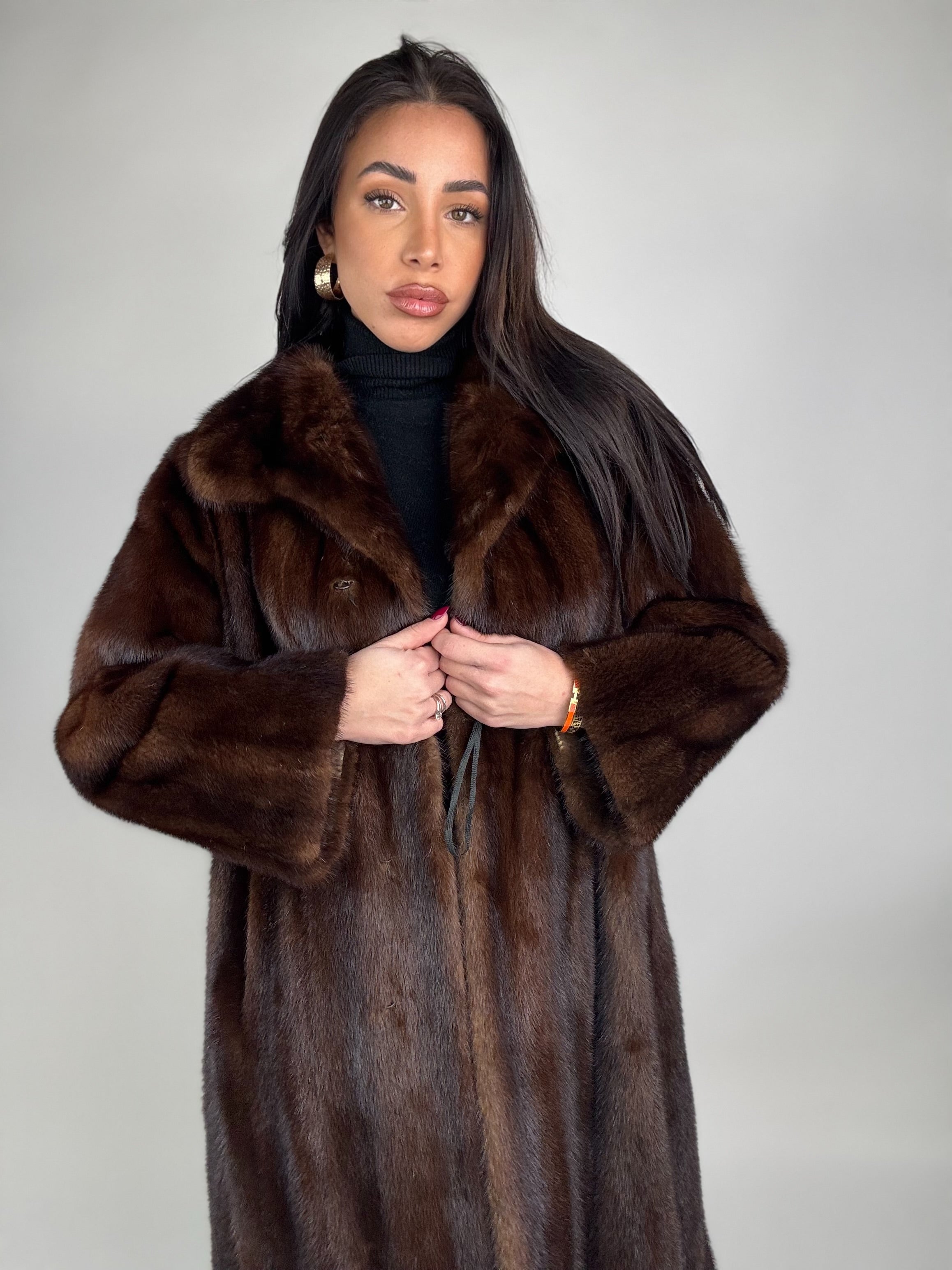 Cappotto in visone N450