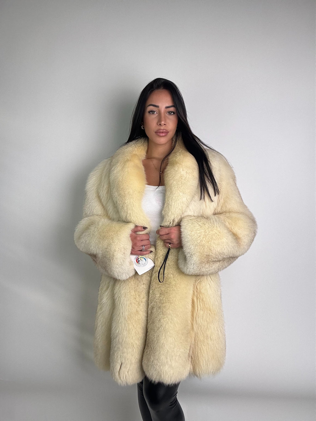 Giacca in volpe della groenlandia N14