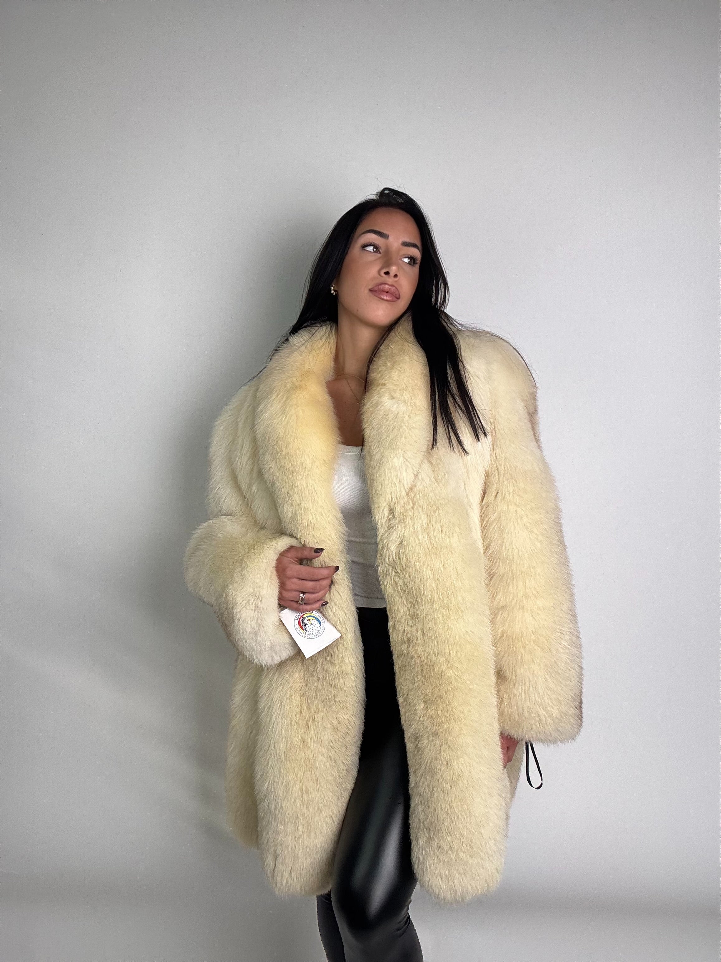 Giacca in volpe della groenlandia N14