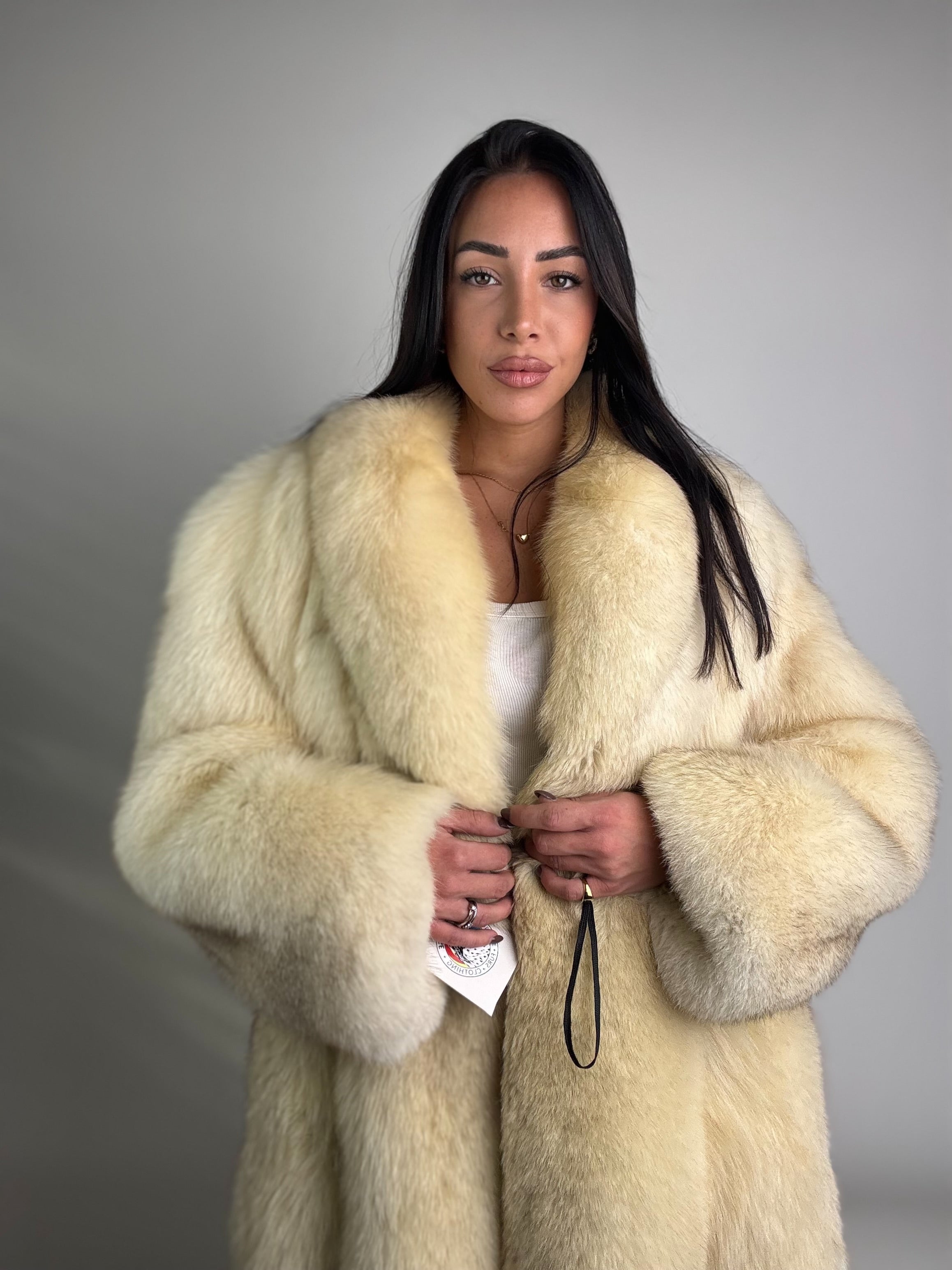 Giacca in volpe della groenlandia N14