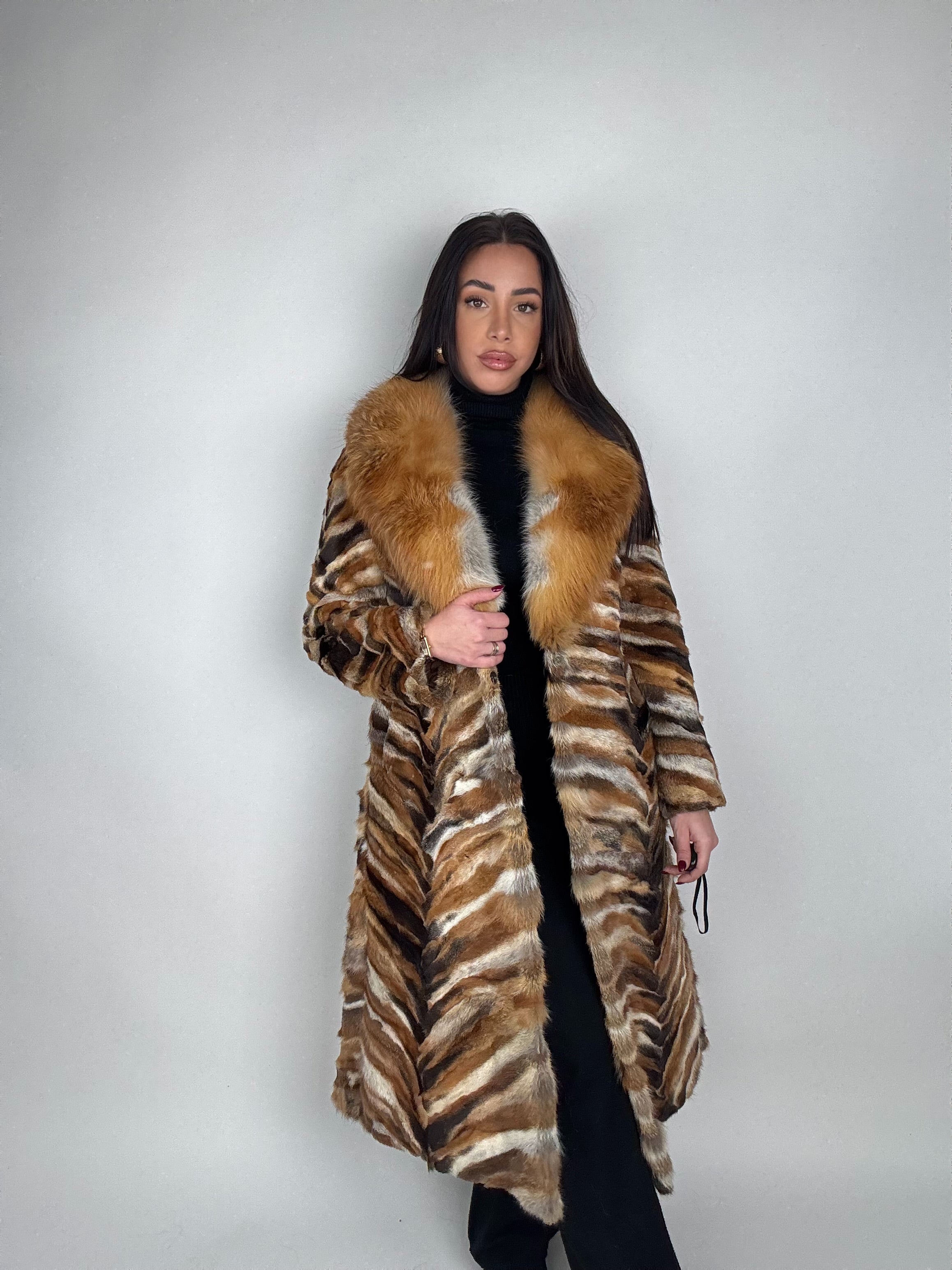 Mink Bomber Jacket