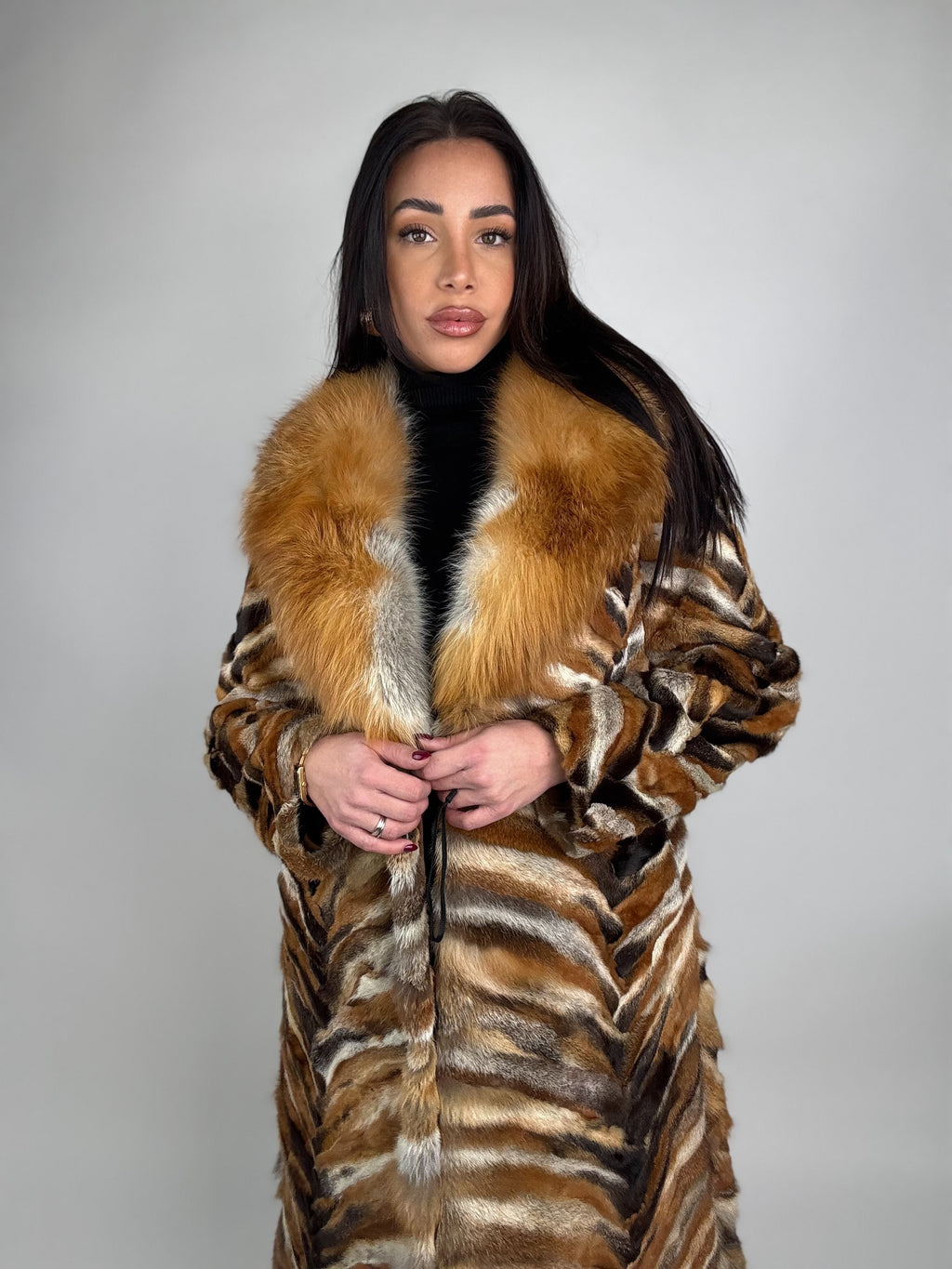 Mink Bomber Jacket