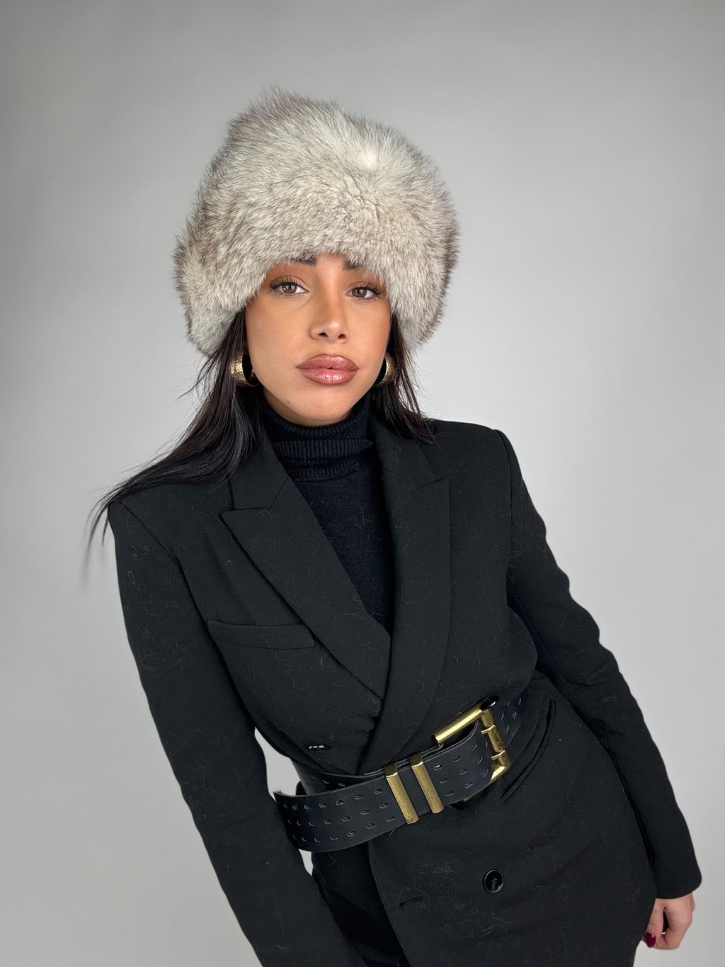 Cappello in volpe N46