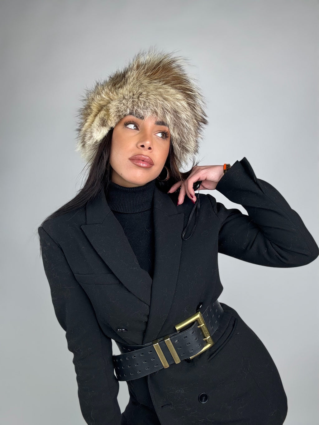 Cappello in volpe N47