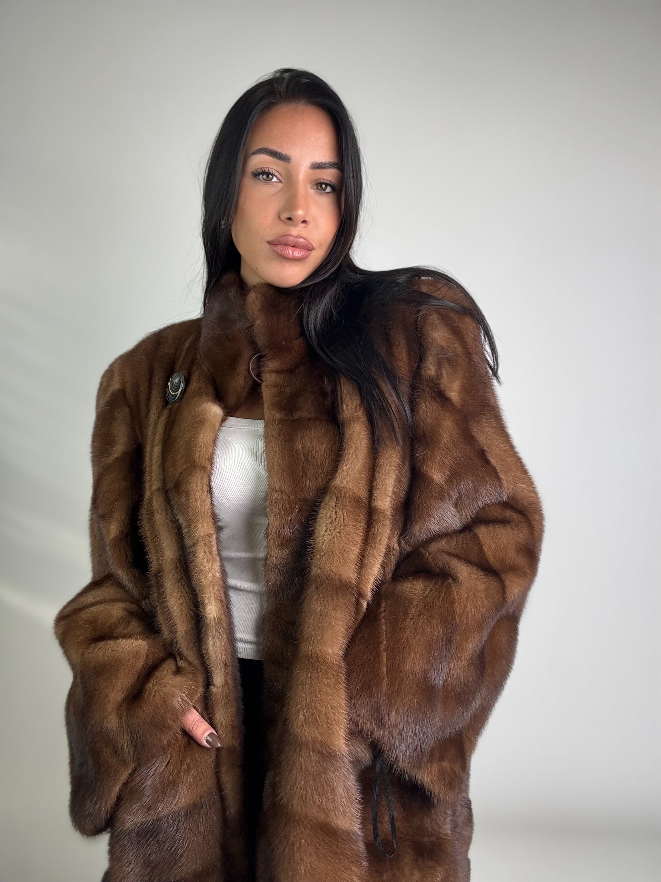 Cappotto in visone N297