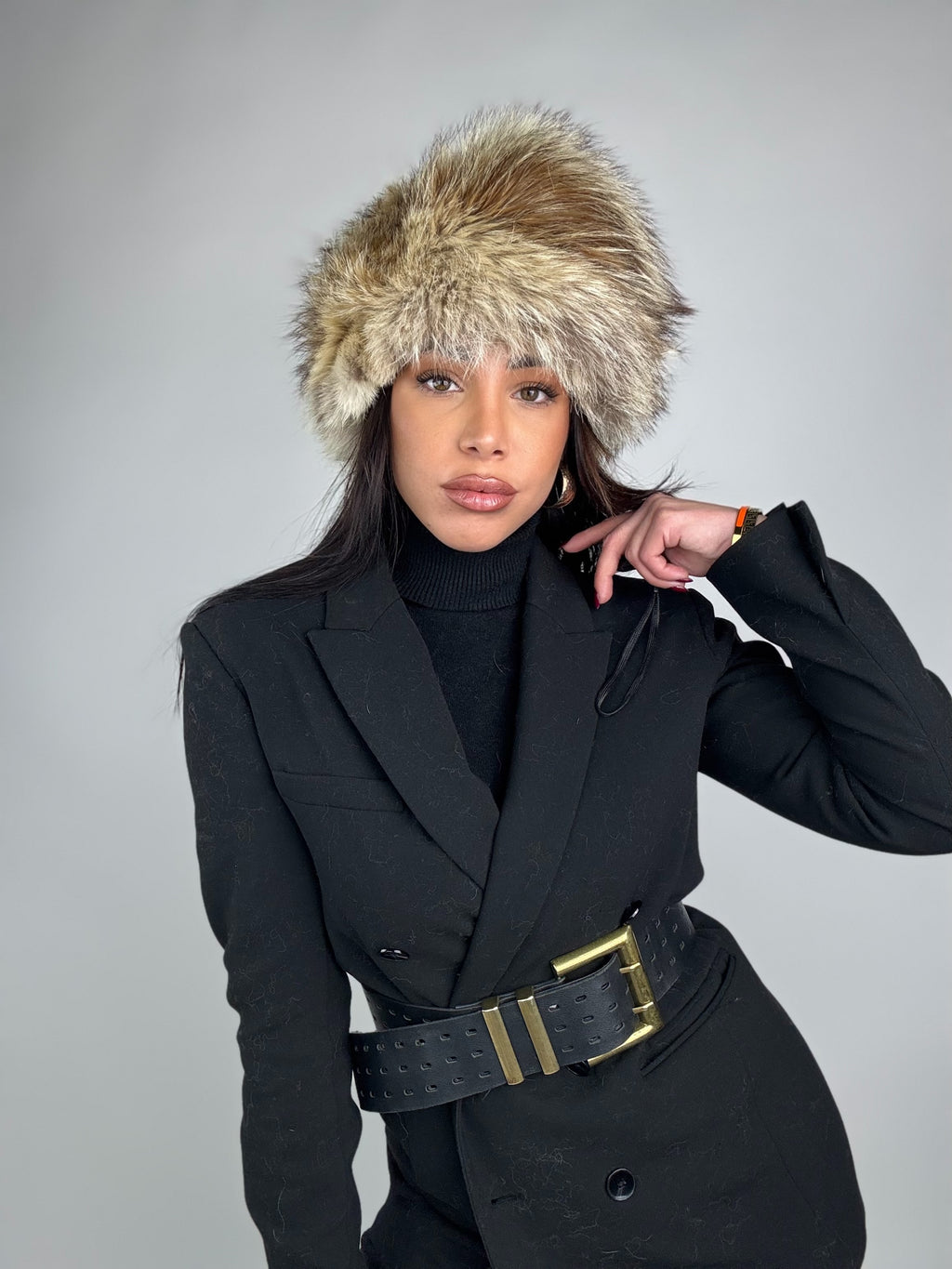 Cappello in volpe N47