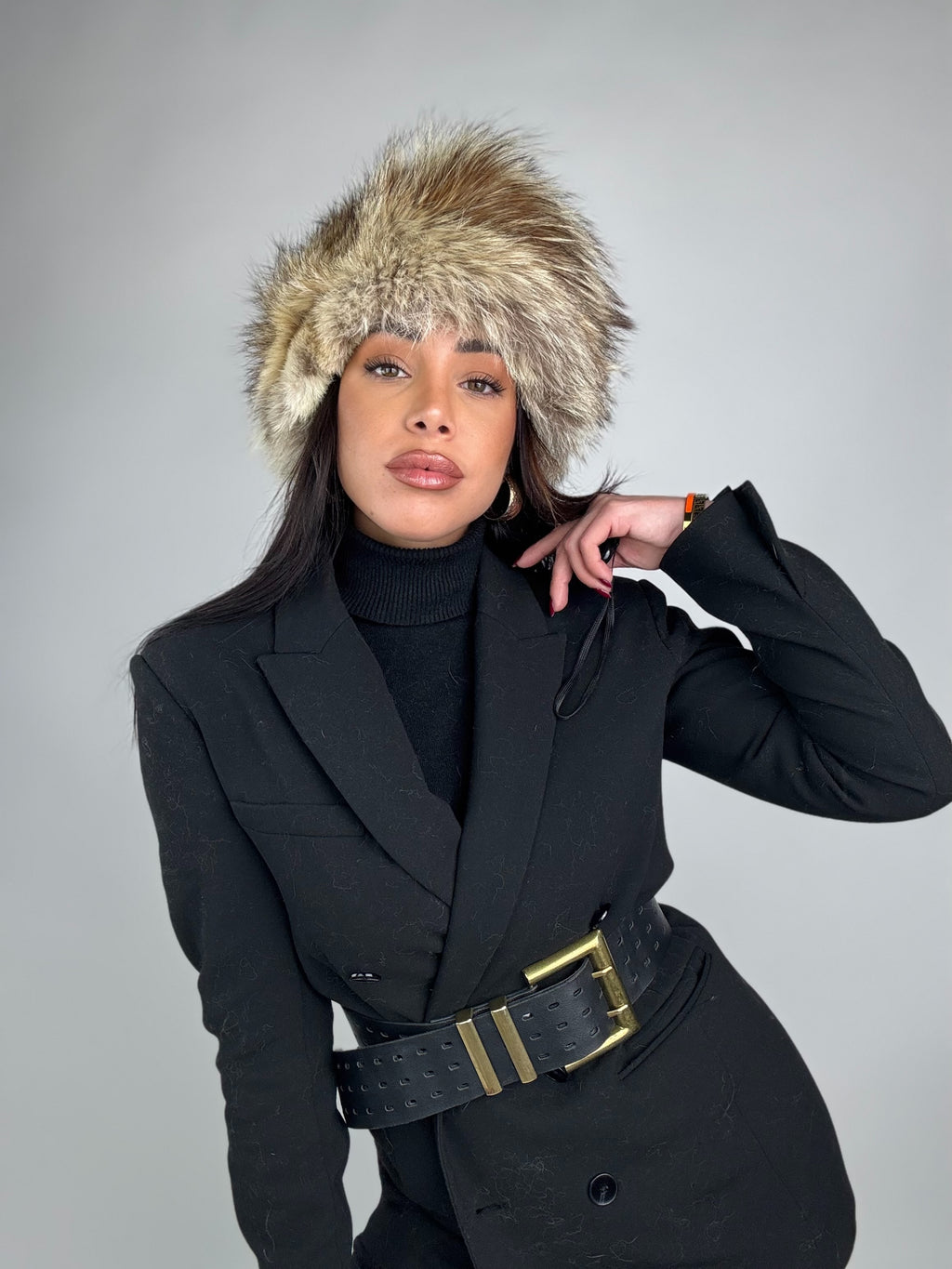 Cappello in volpe N47