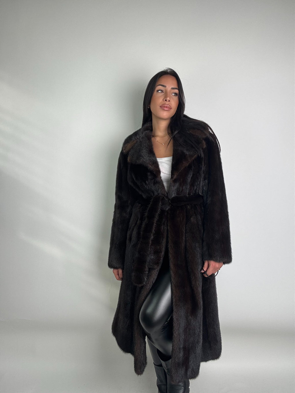 Cappotto in visone N300