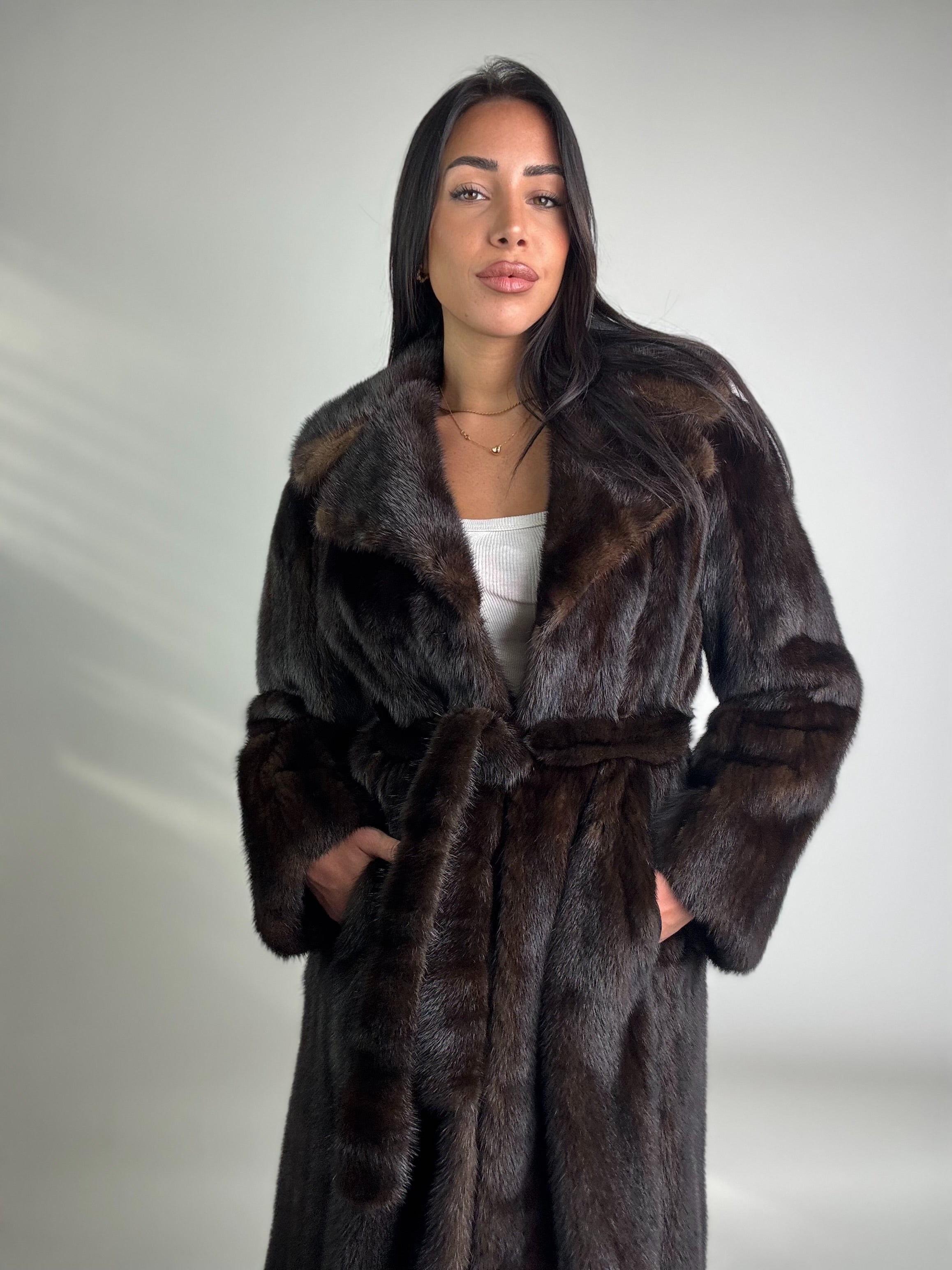 Cappotto in visone N300