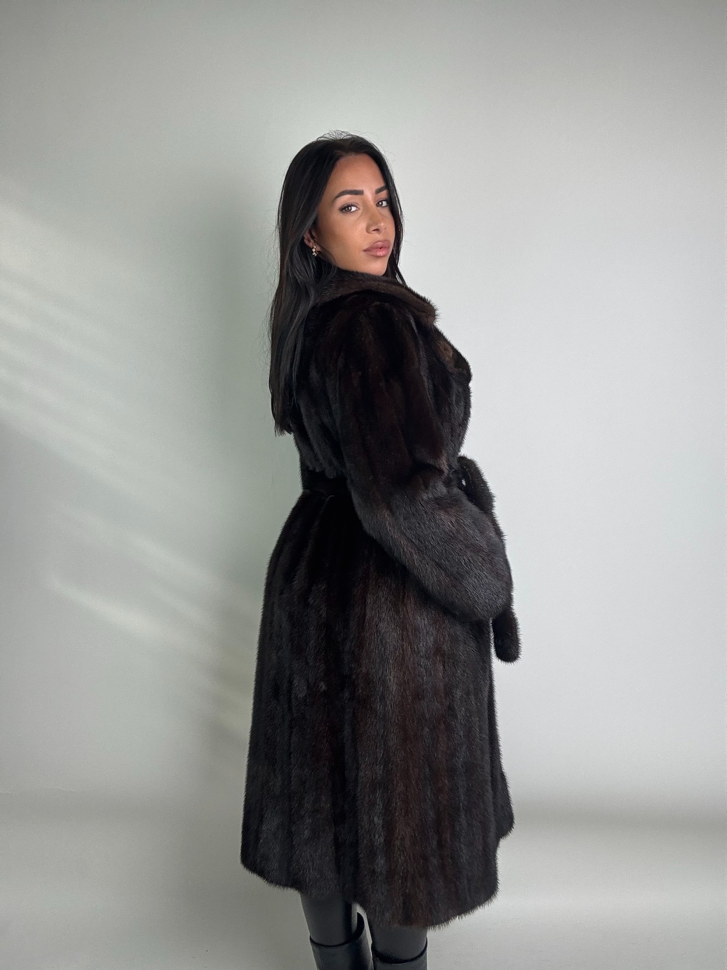 Cappotto in visone N300