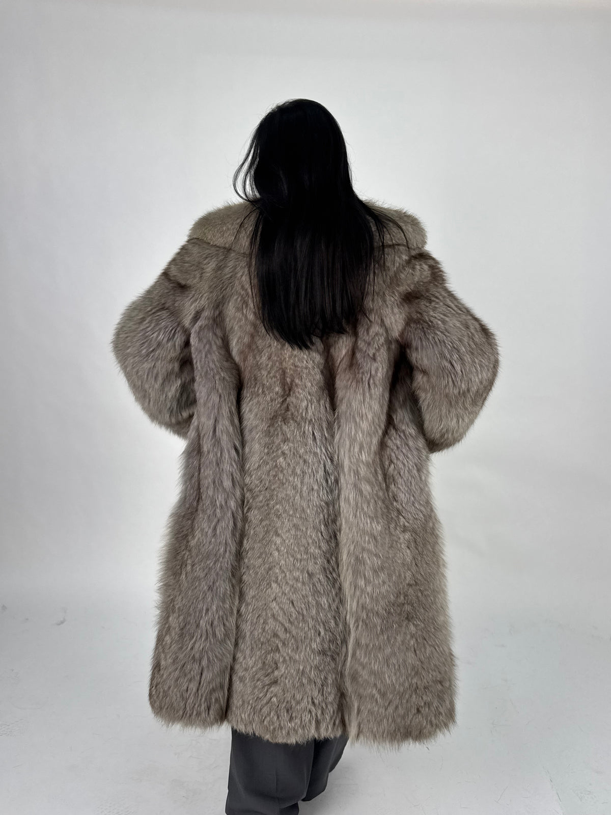 Cappotto in volpe della groenlandia N824