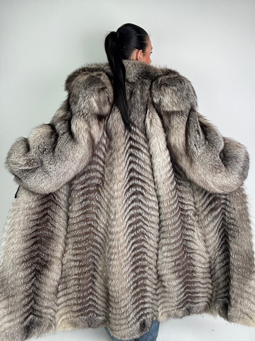 Mink Bomber Jacket