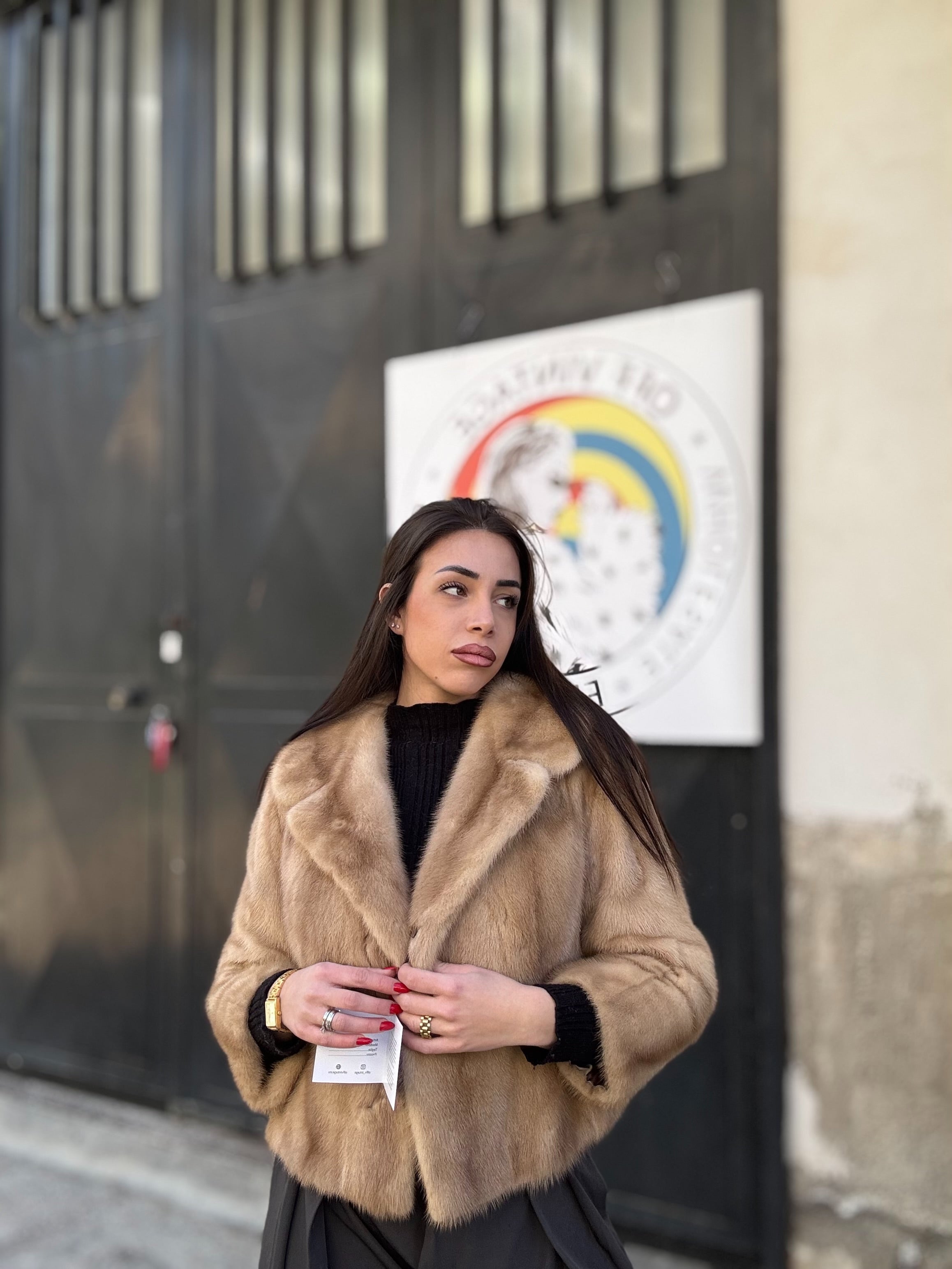 Mink bolero