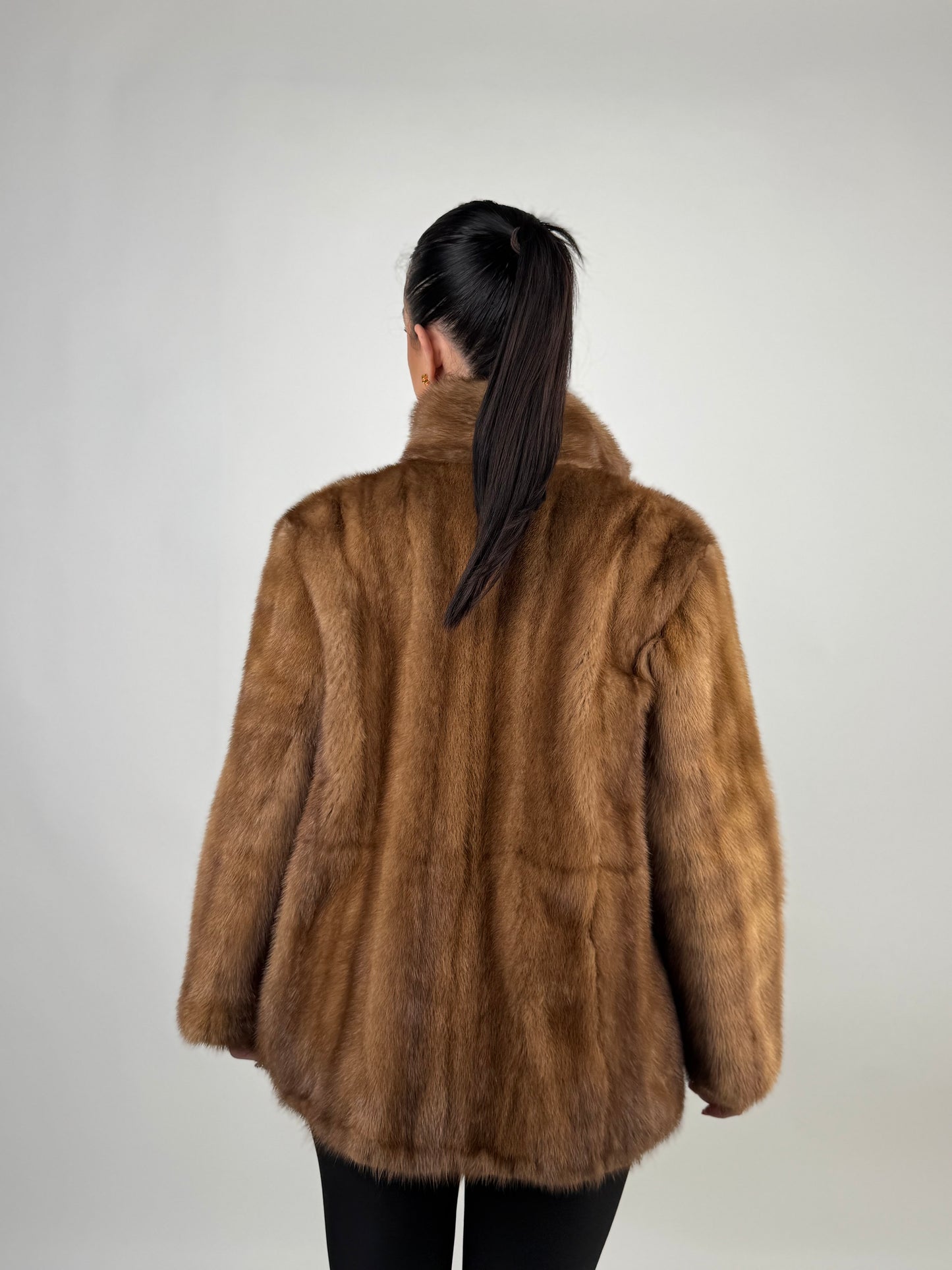 Mink Bomber Jacket
