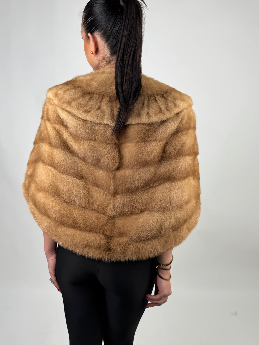 Mink Bomber Jacket
