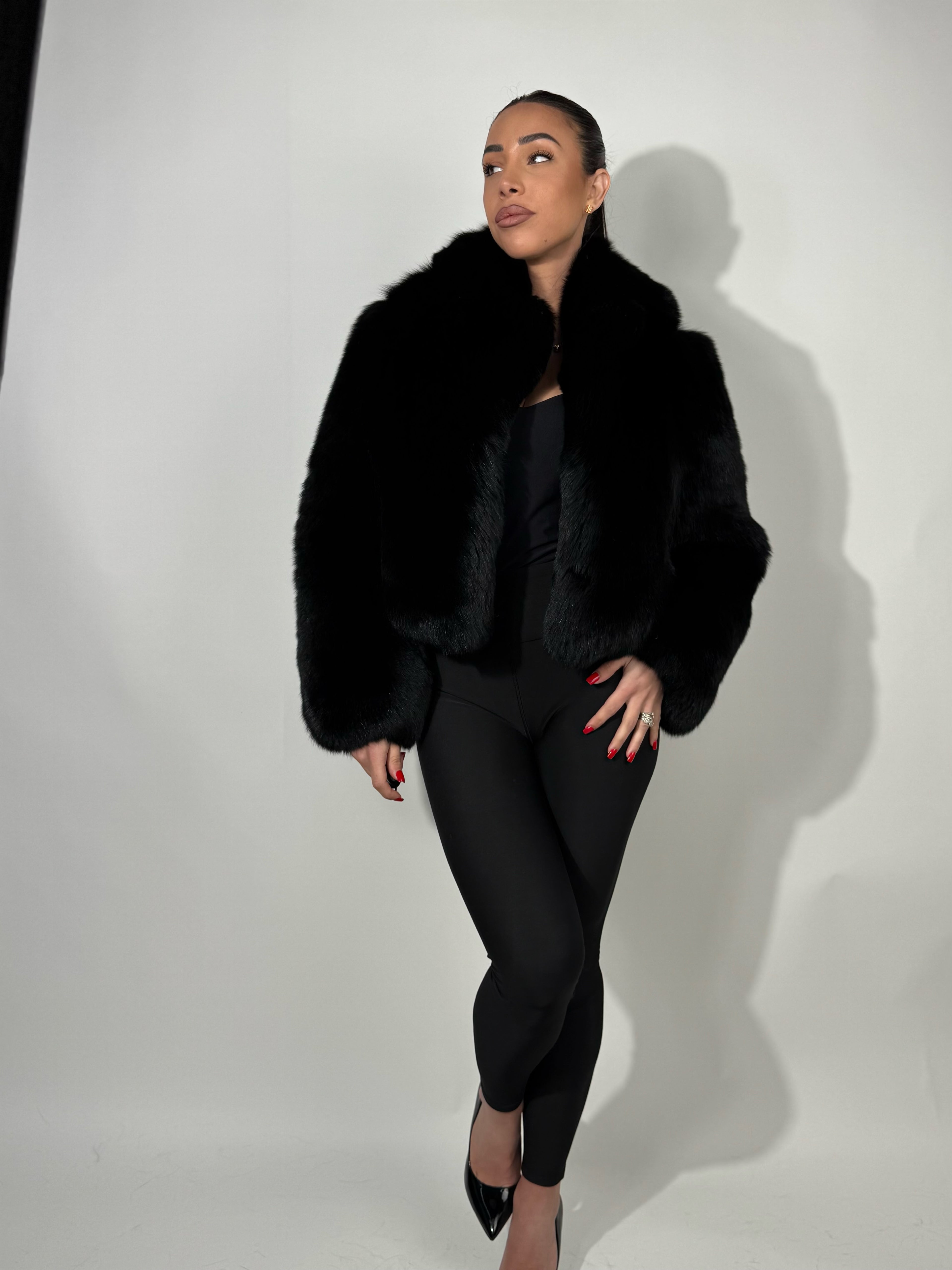 Mink Bomber Jacket