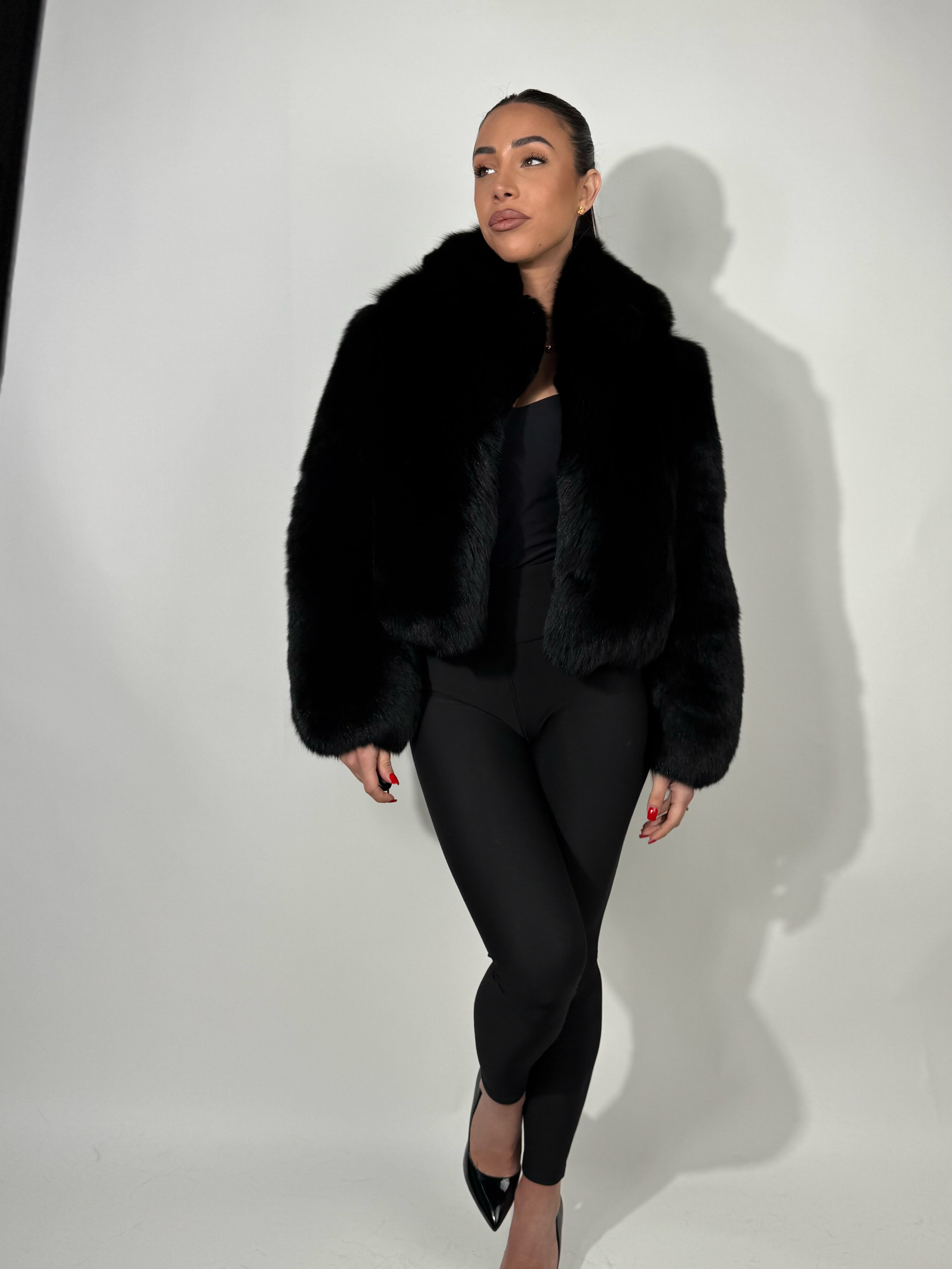 Mink Bomber Jacket