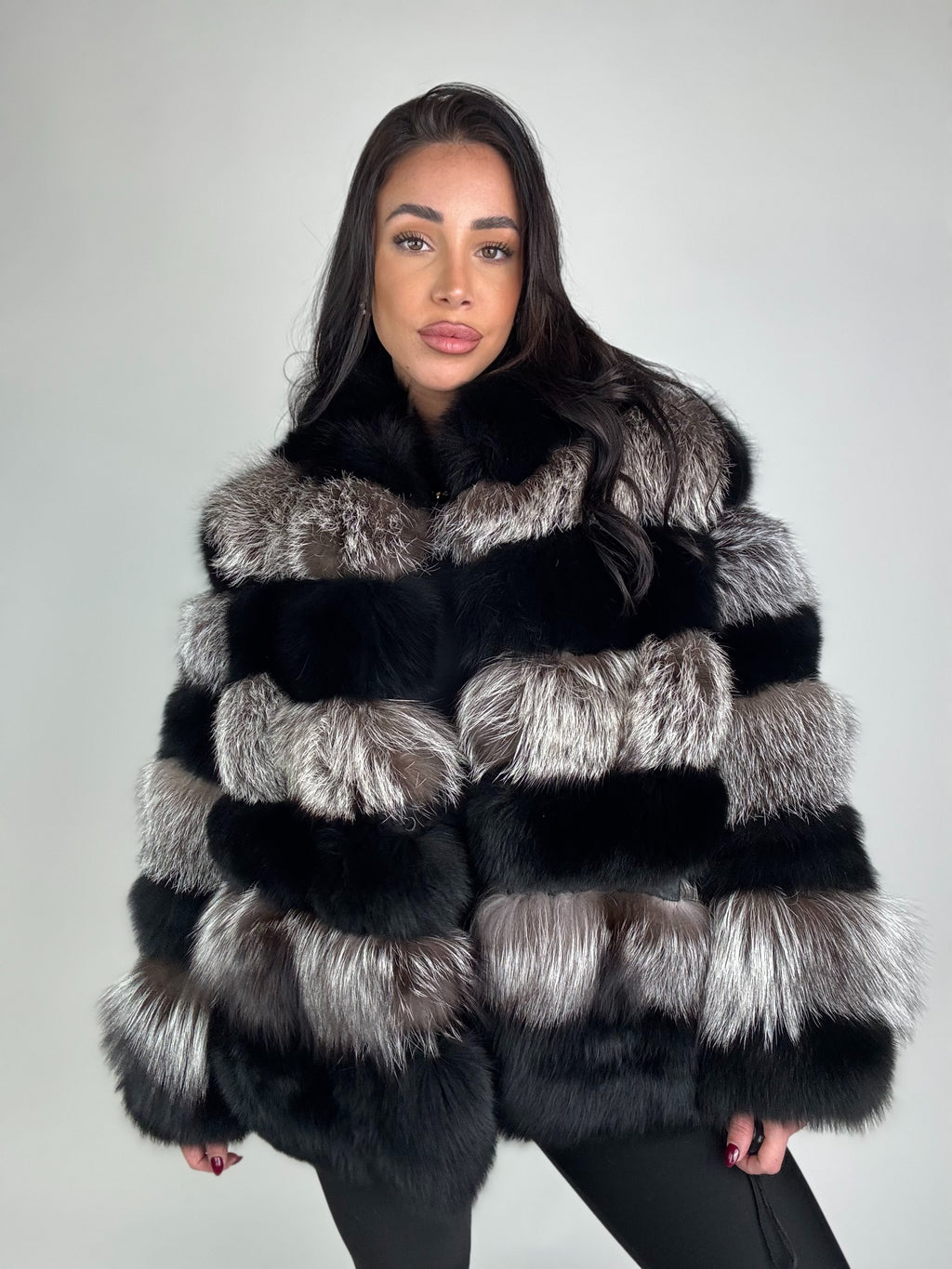 Mink Bomber Jacket