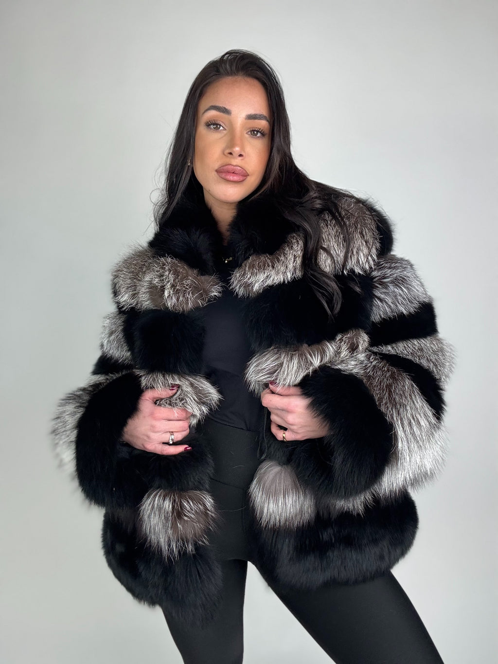 Mink Bomber Jacket