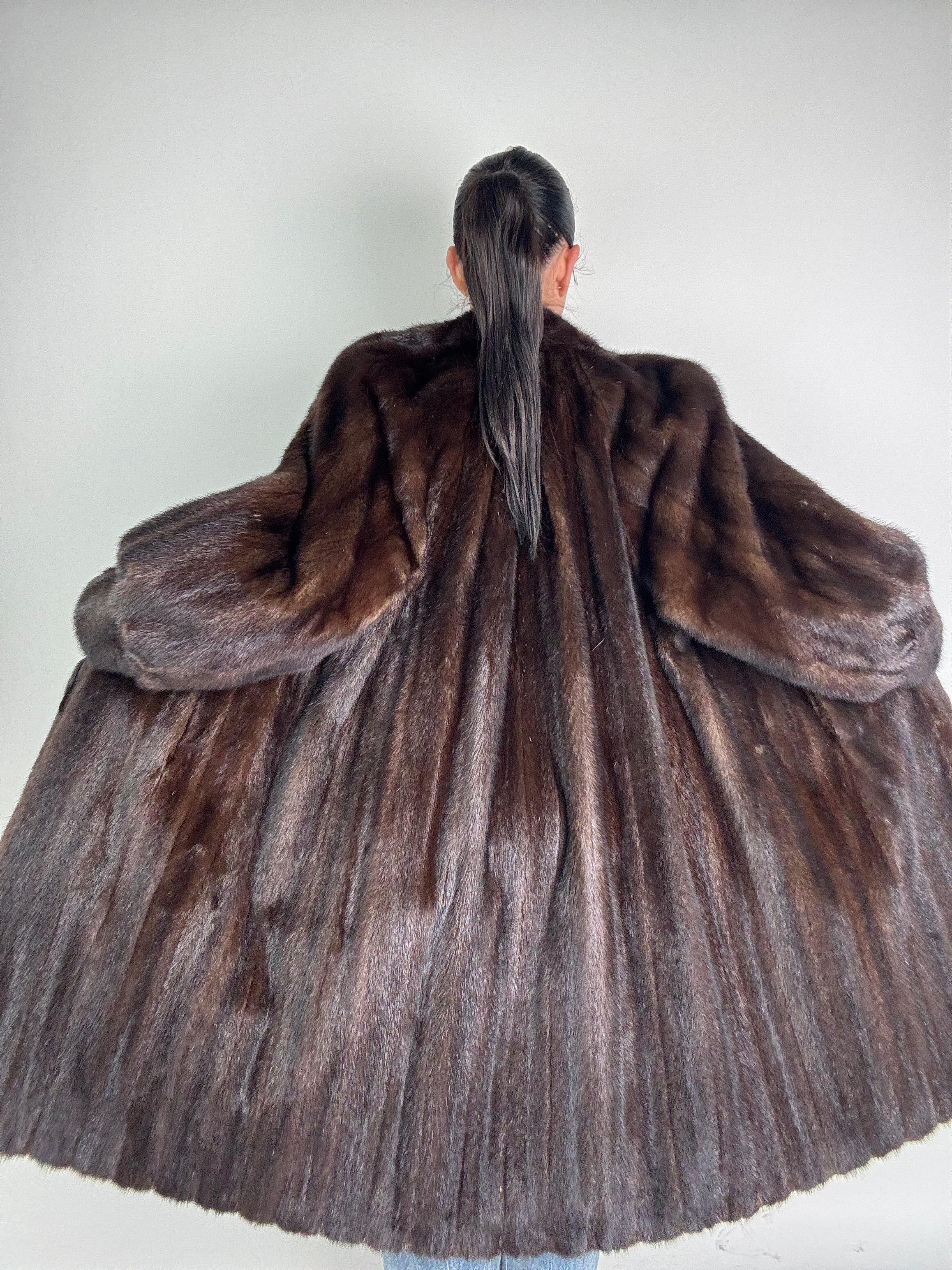 Cappotto in visone N514