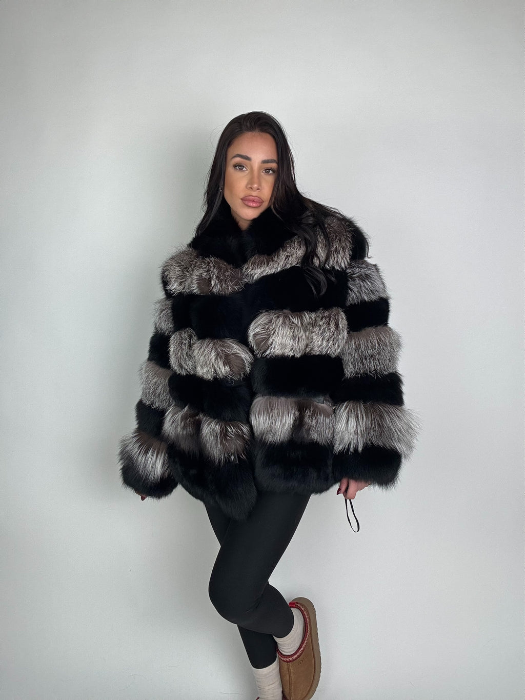 Mink Bomber Jacket