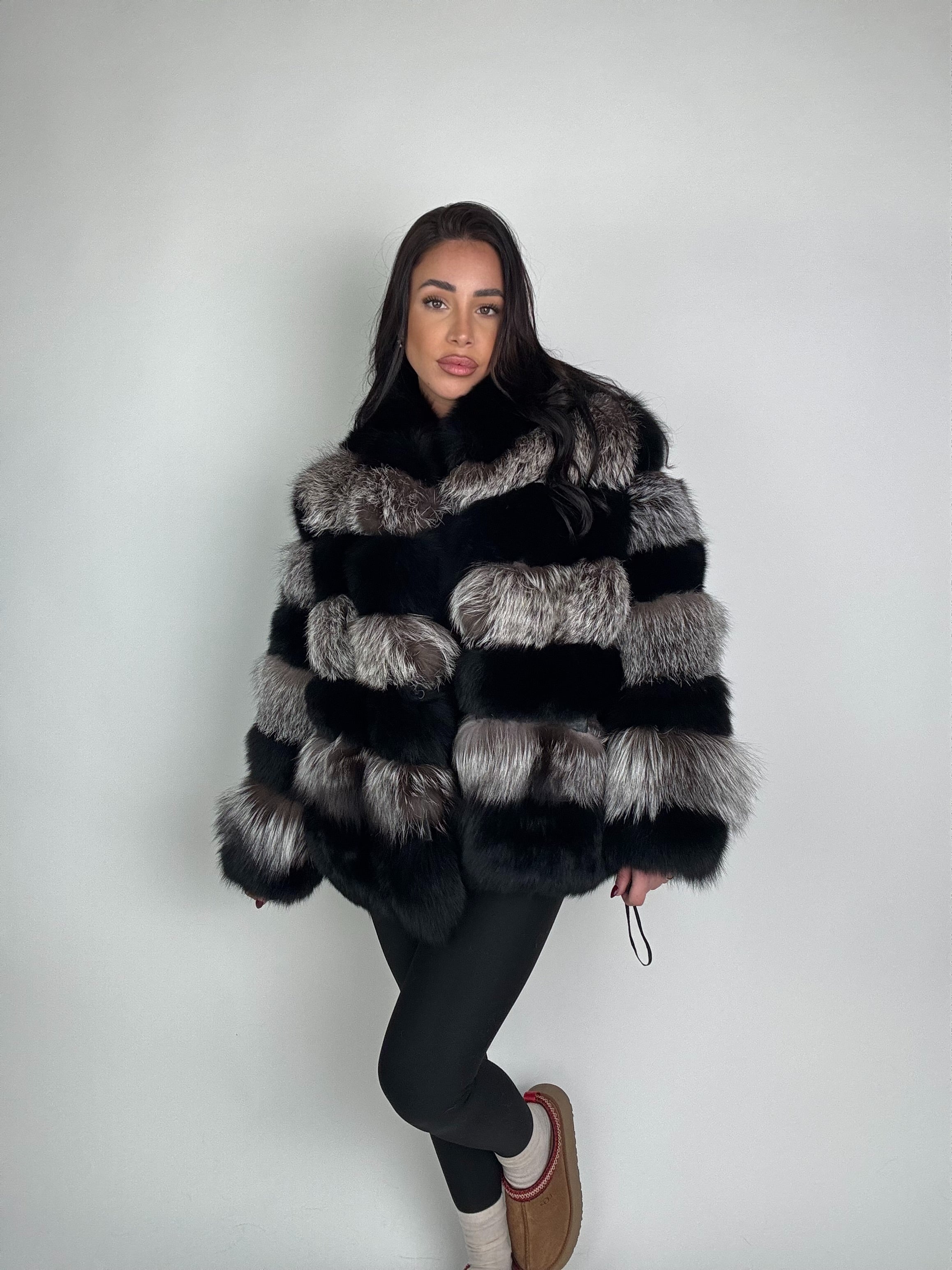 Mink Bomber Jacket