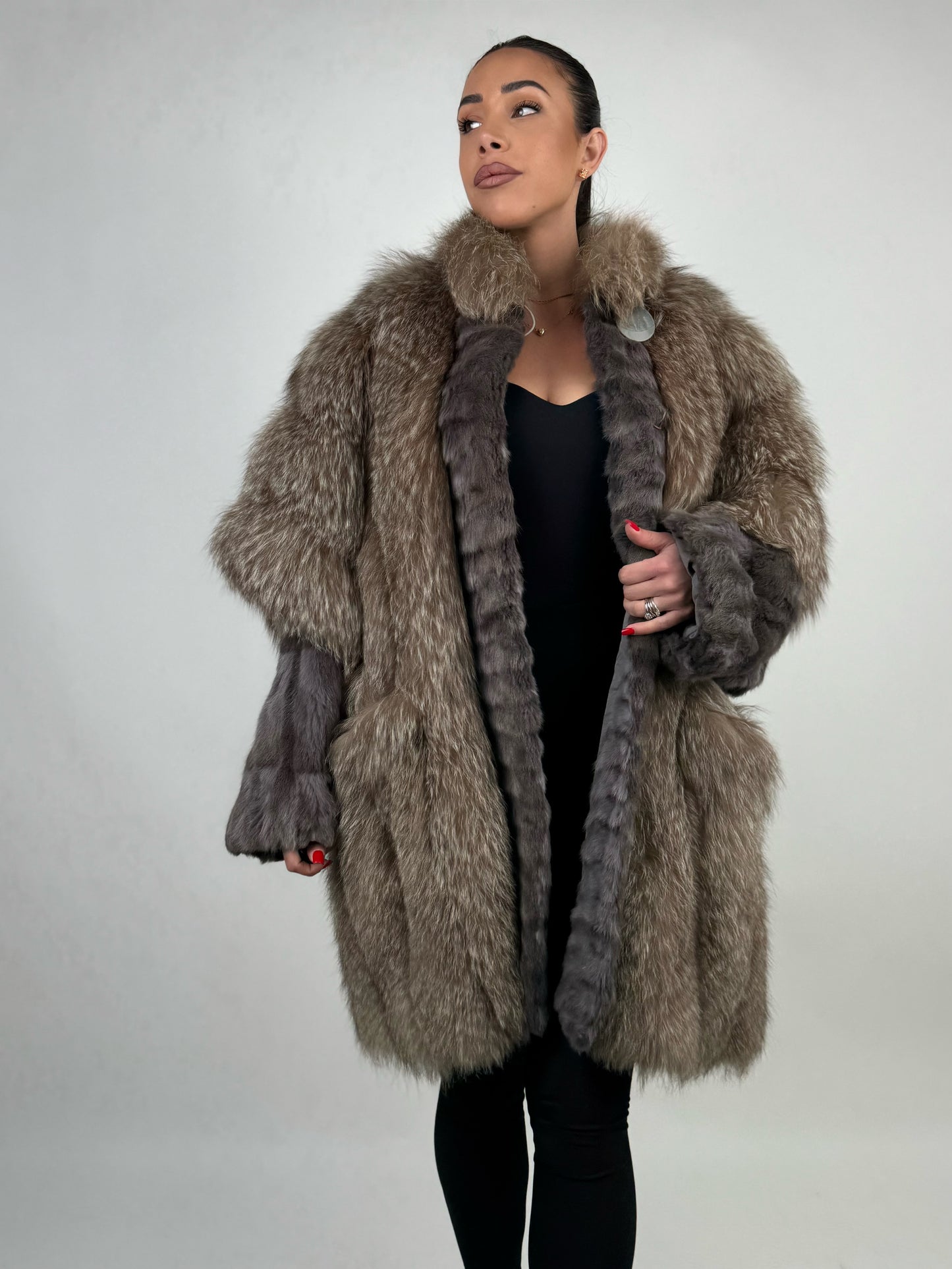 Mink Bomber Jacket