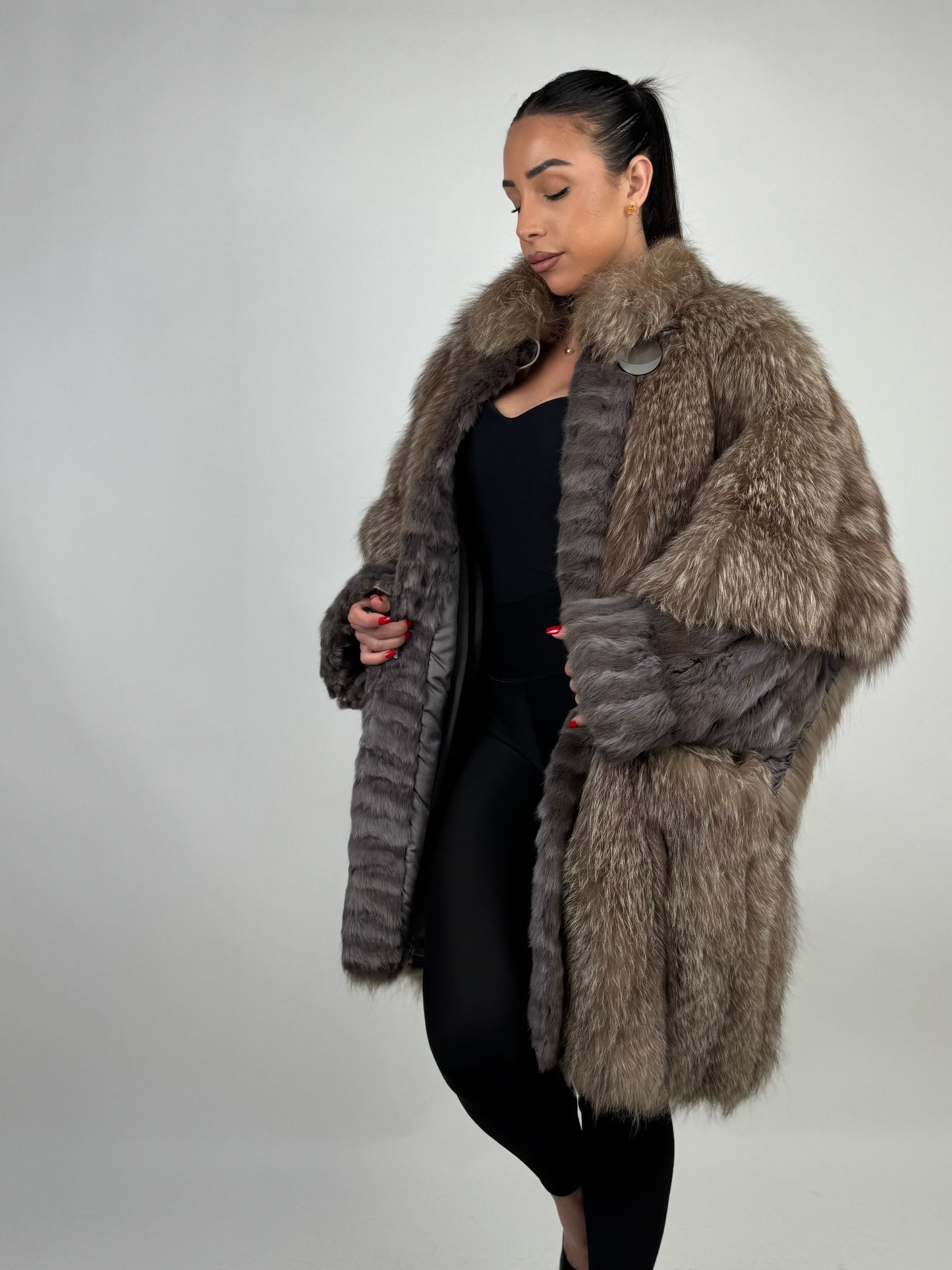 Mink Bomber Jacket
