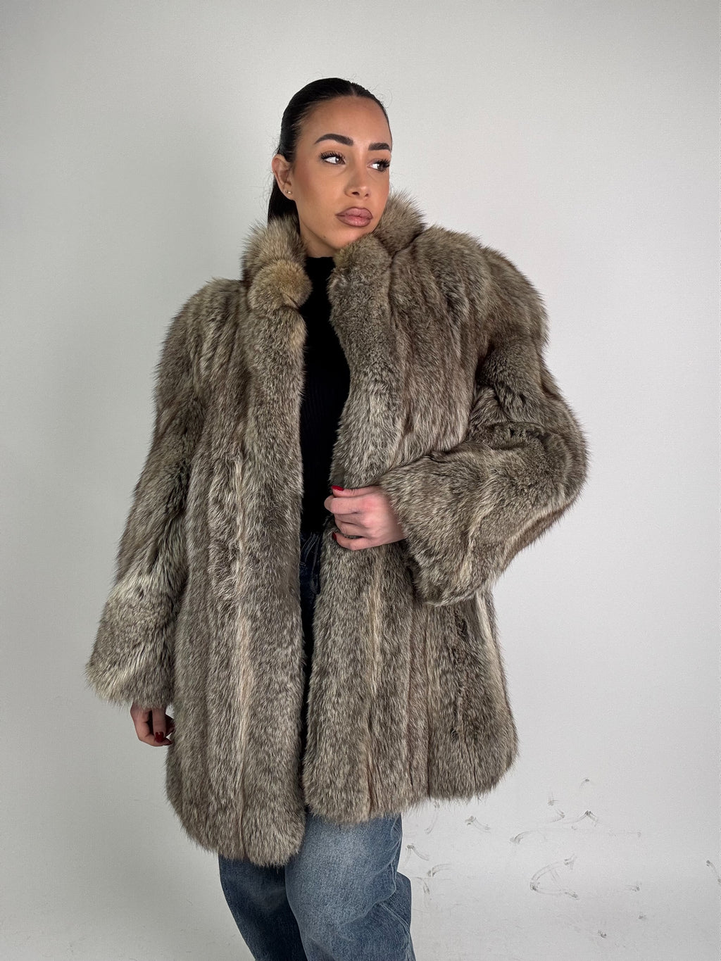 Mink Bomber Jacket