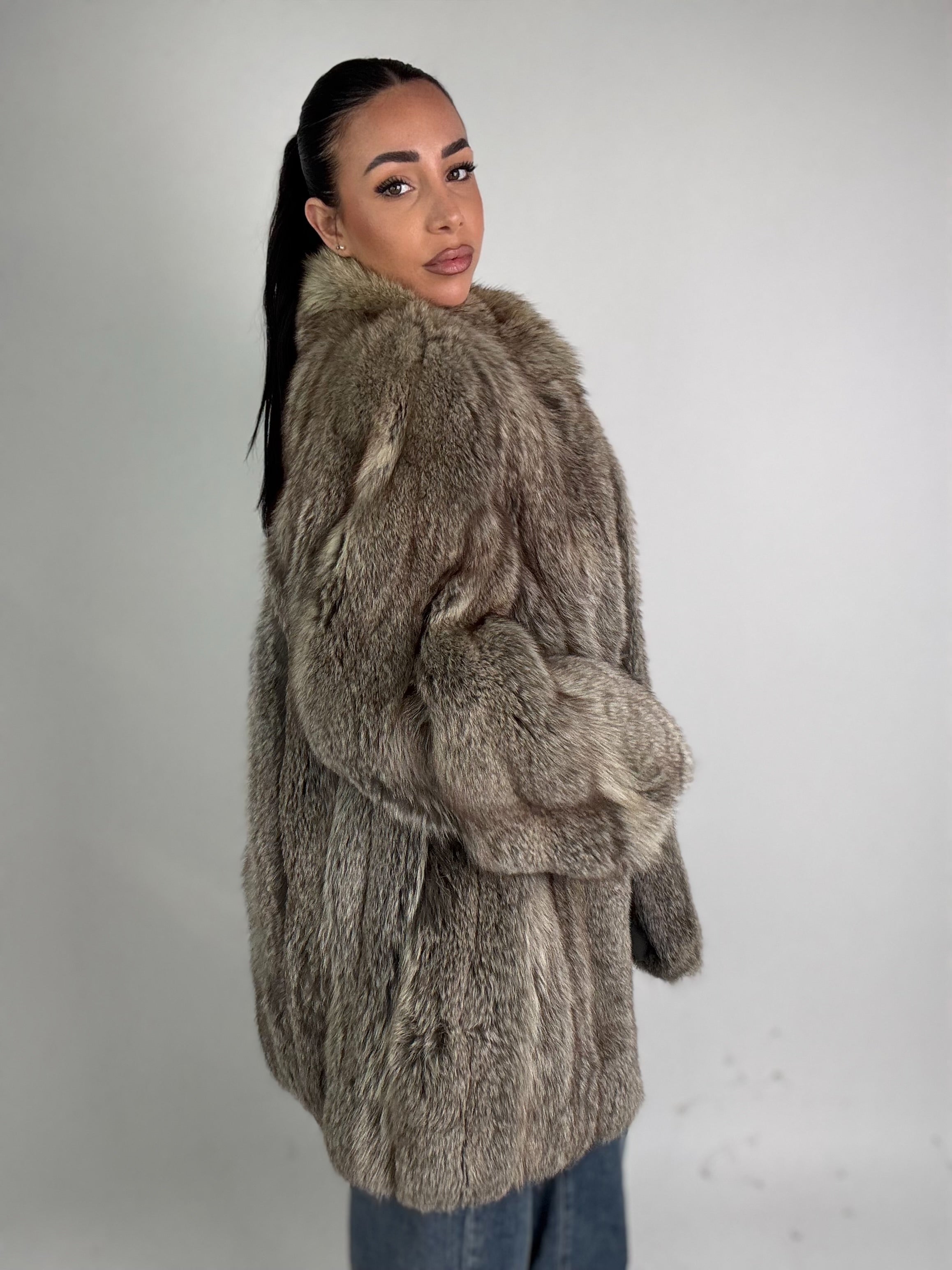 Mink Bomber Jacket