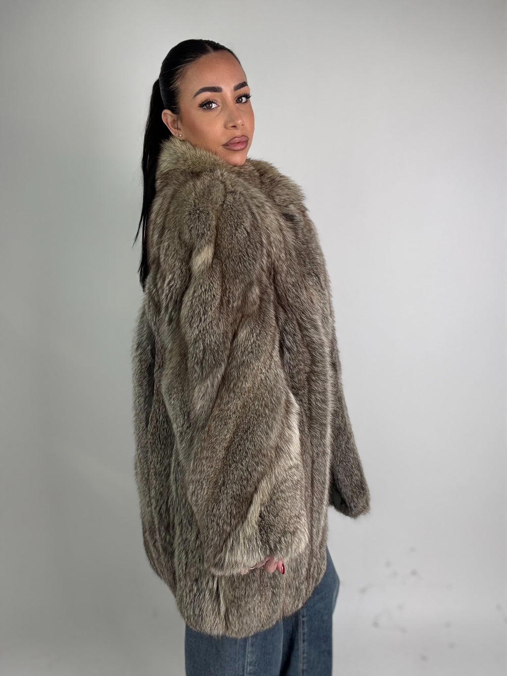 Mink Bomber Jacket