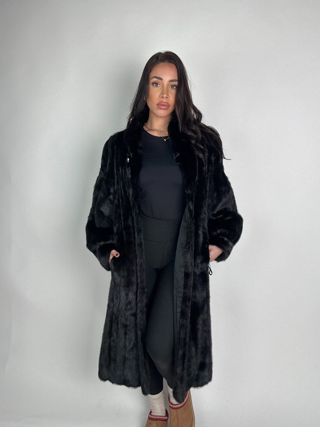 Cappotto in visone N451