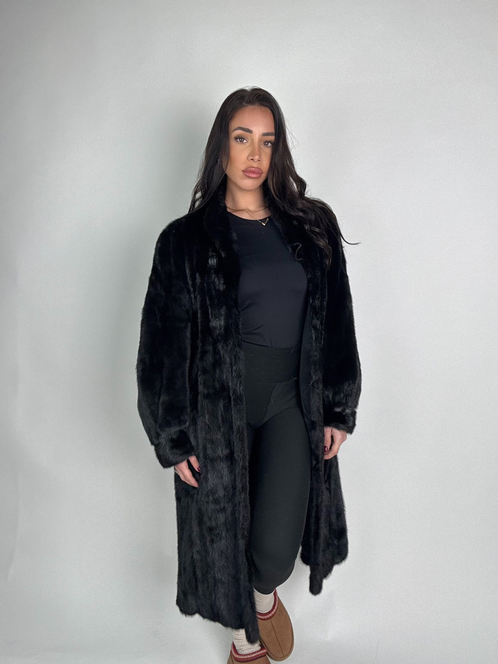 Cappotto in visone N451