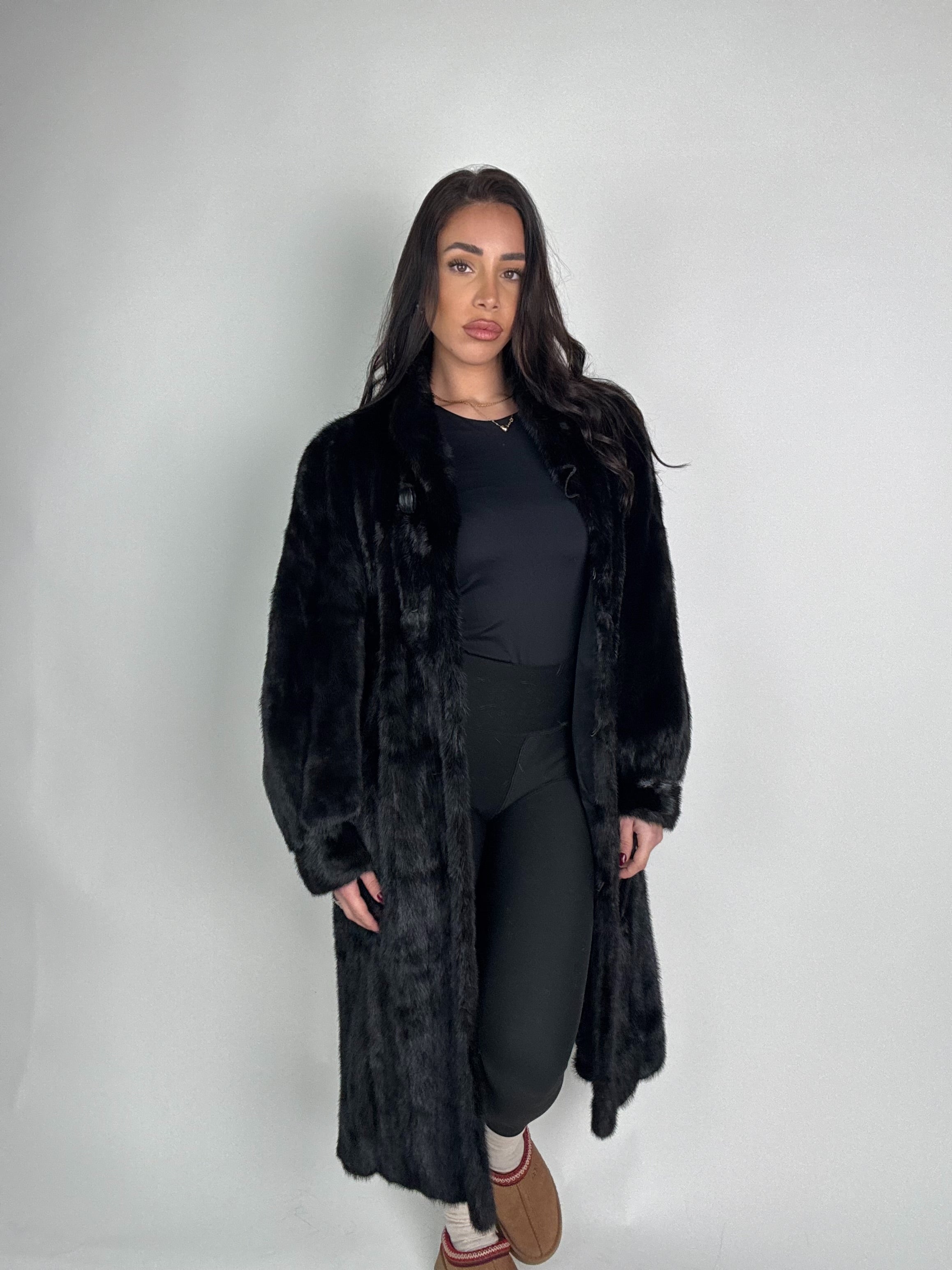 Cappotto in visone N451