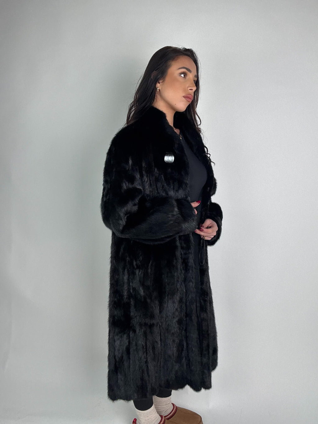 Cappotto in visone N451