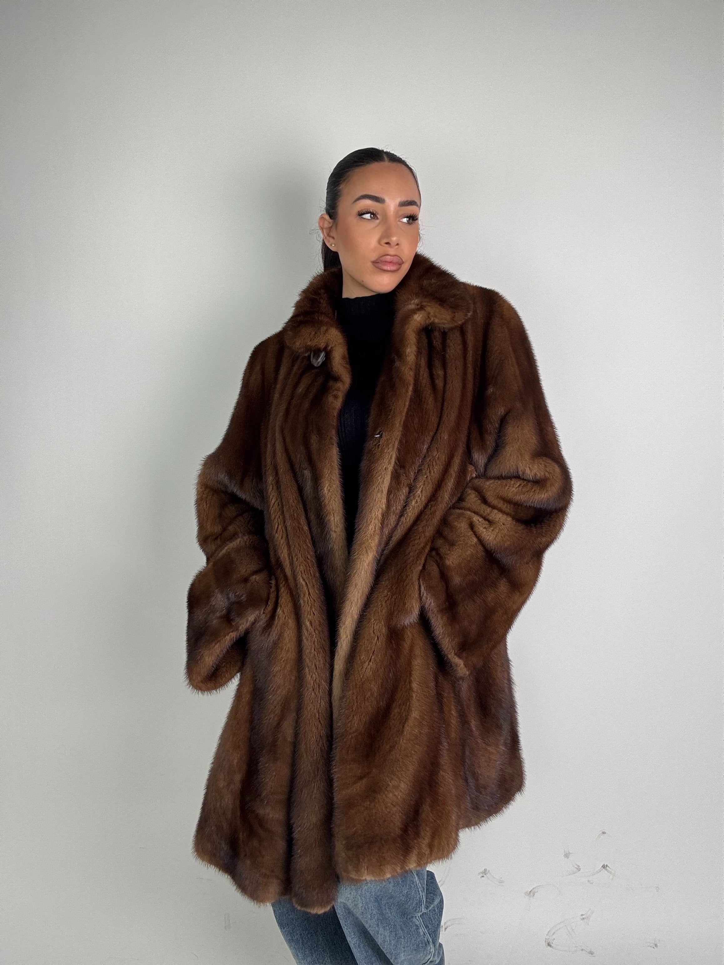 Cappotto in visone N513