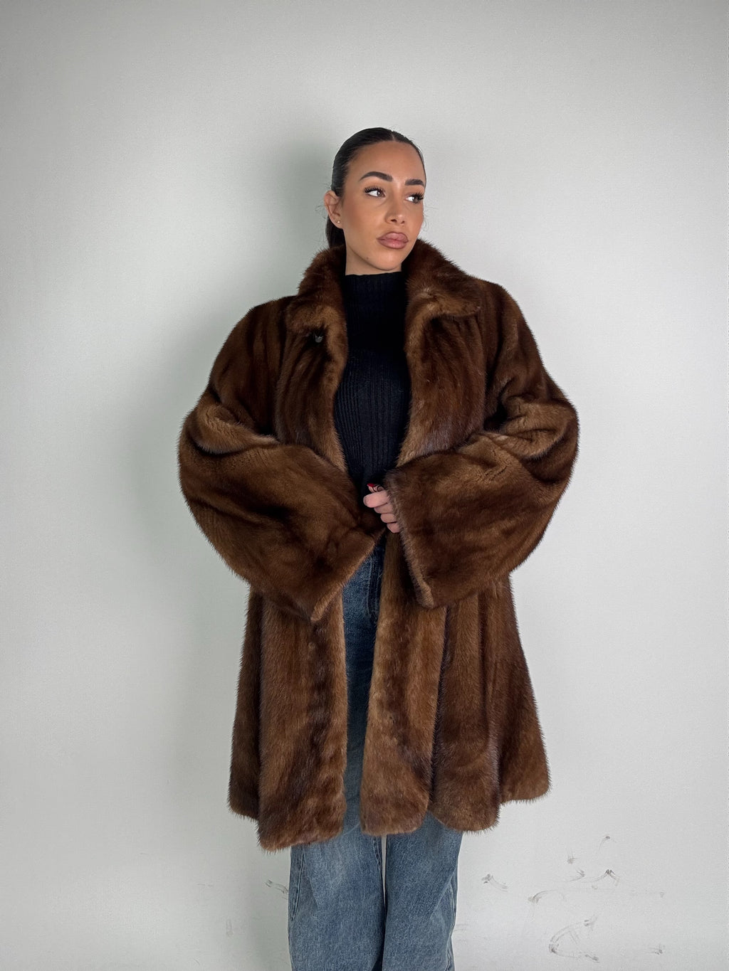 Cappotto in visone N513