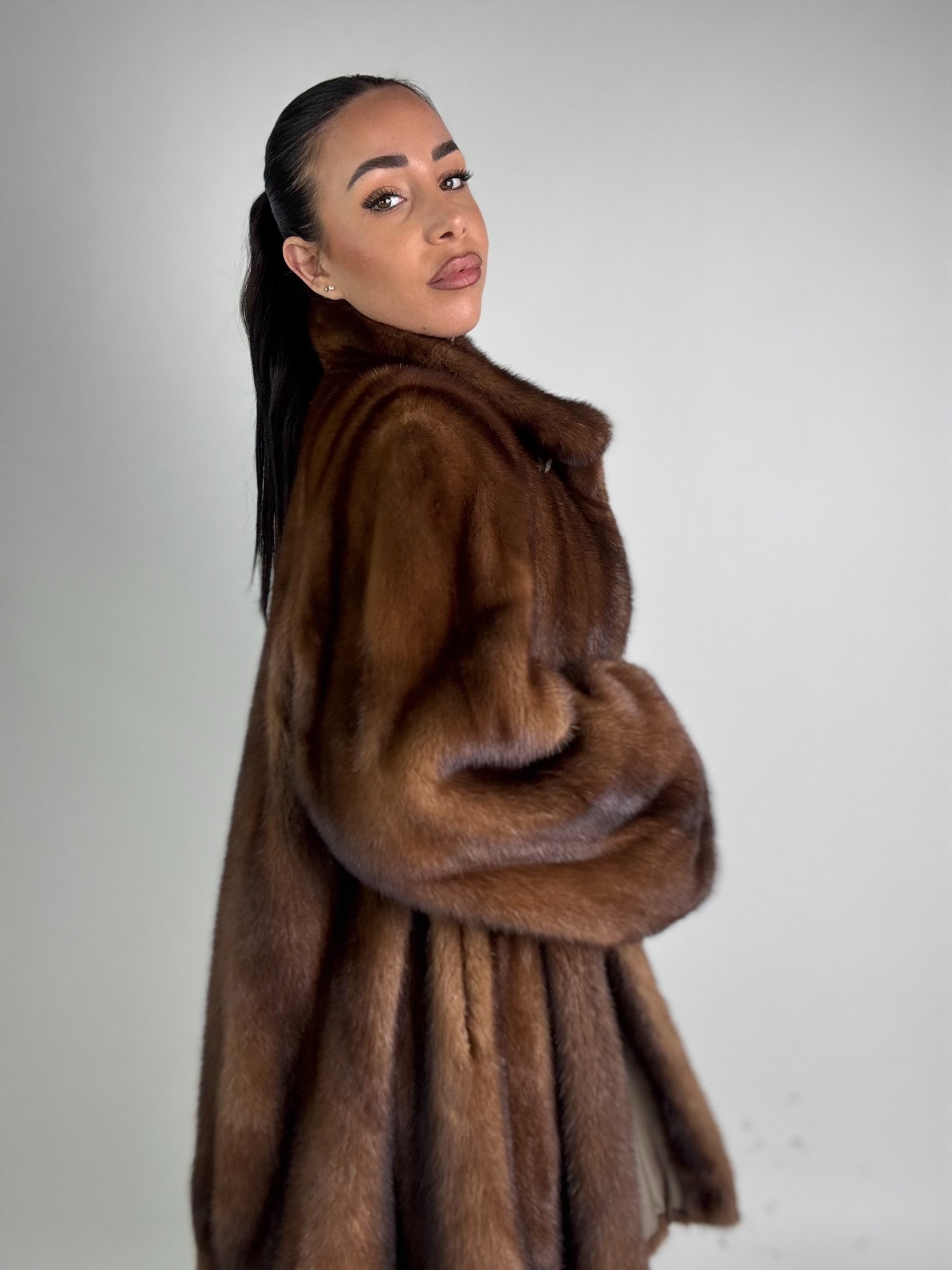 Cappotto in visone N513
