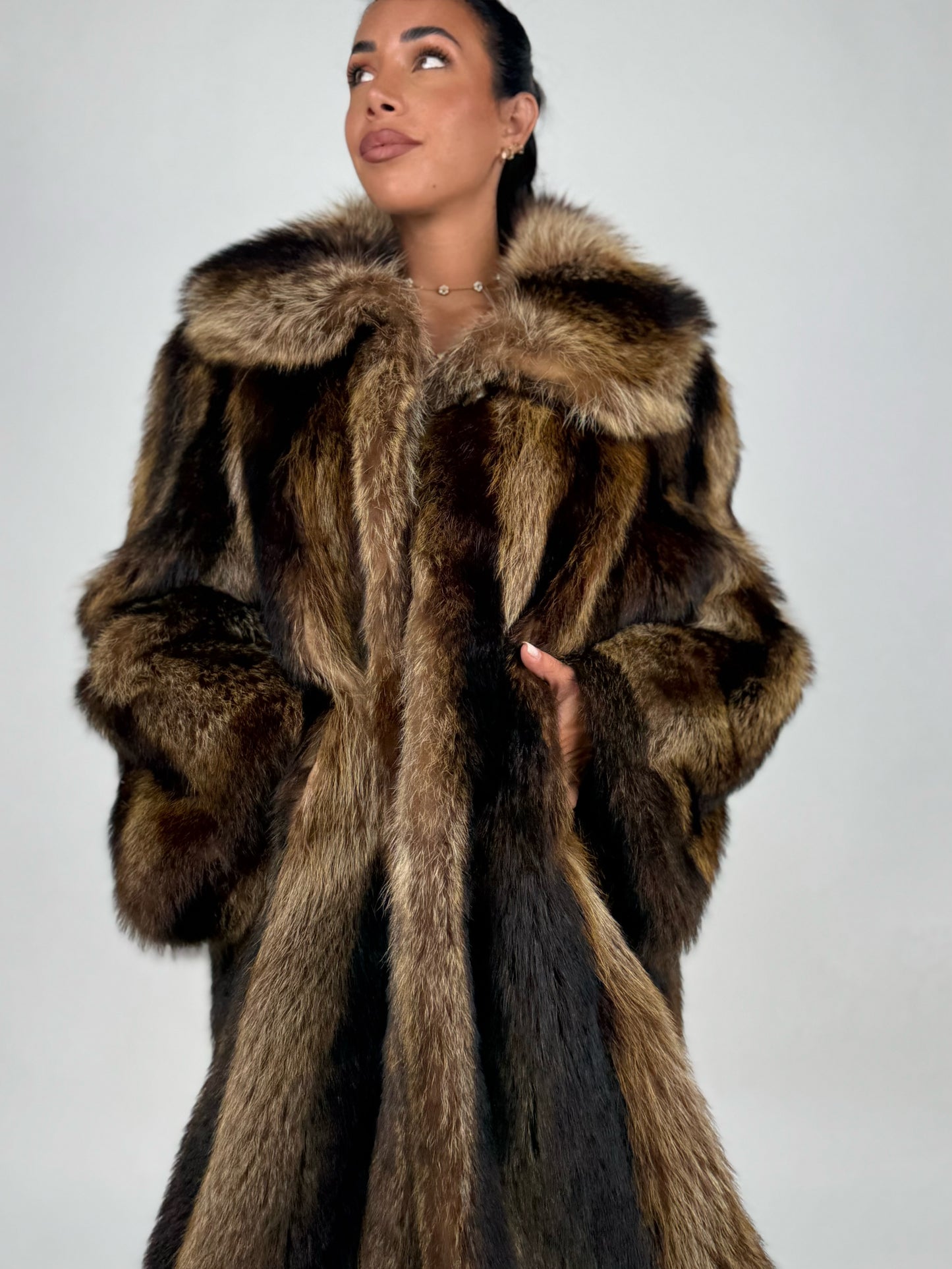 Cappotto in marmotta N615