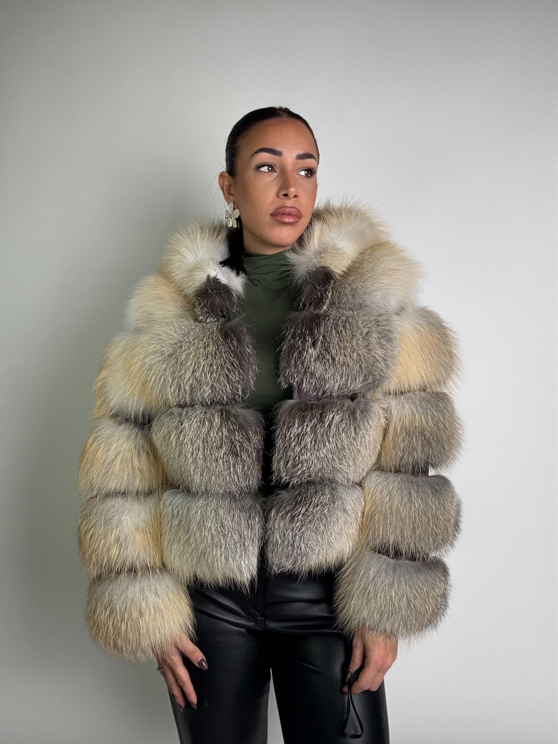 Bomber in volpe golden