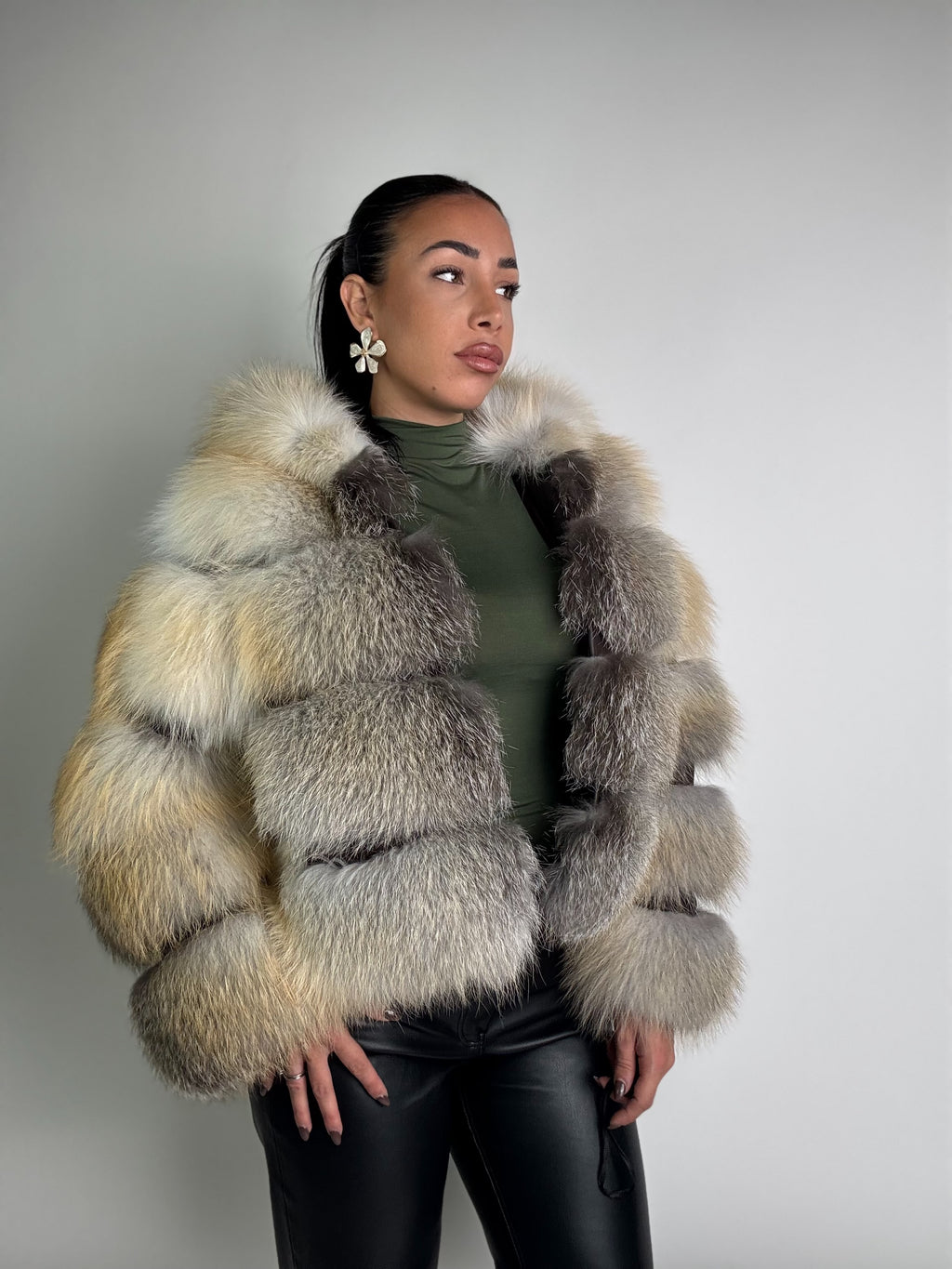 Bomber in volpe golden