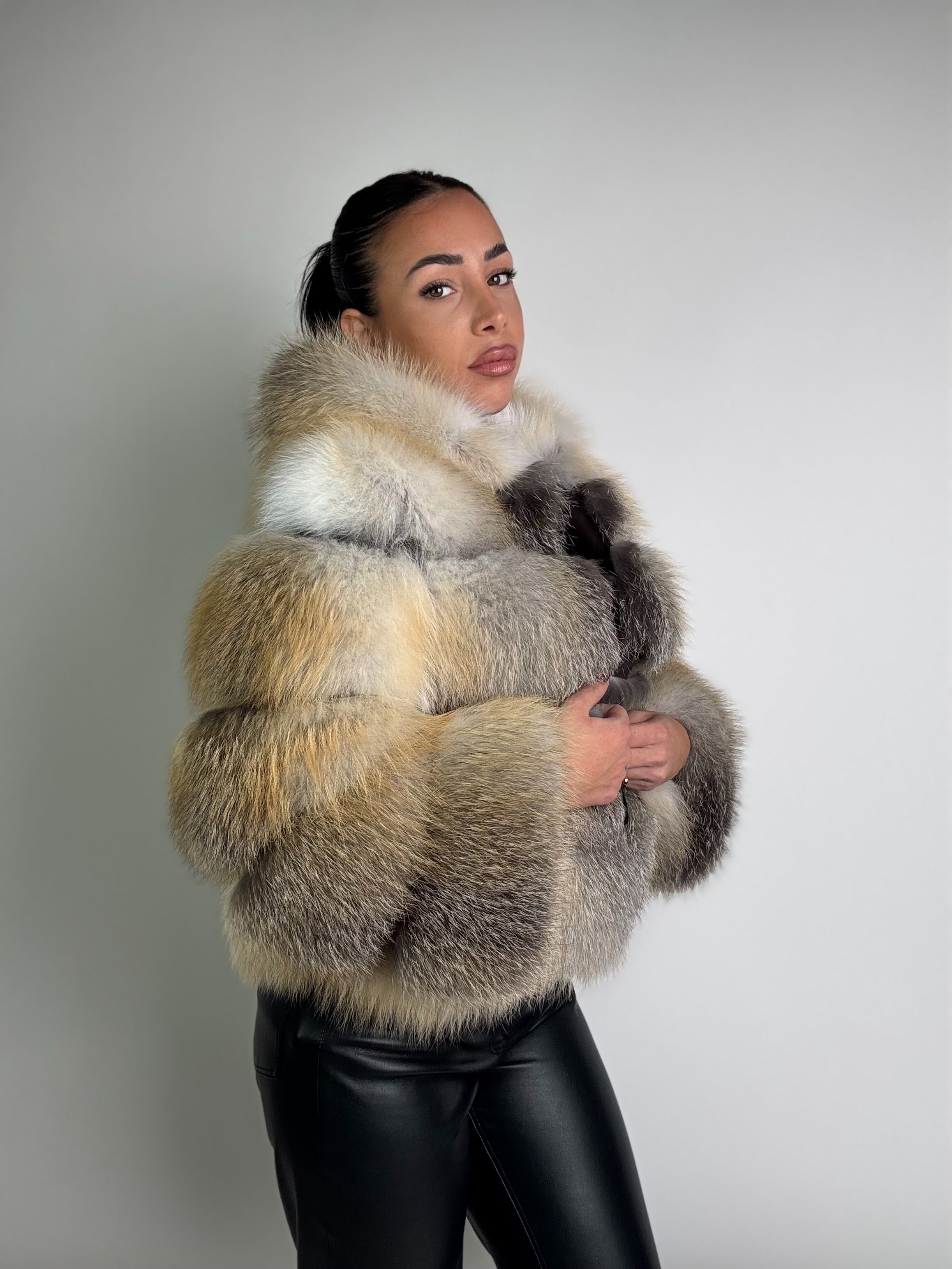 Bomber in volpe golden