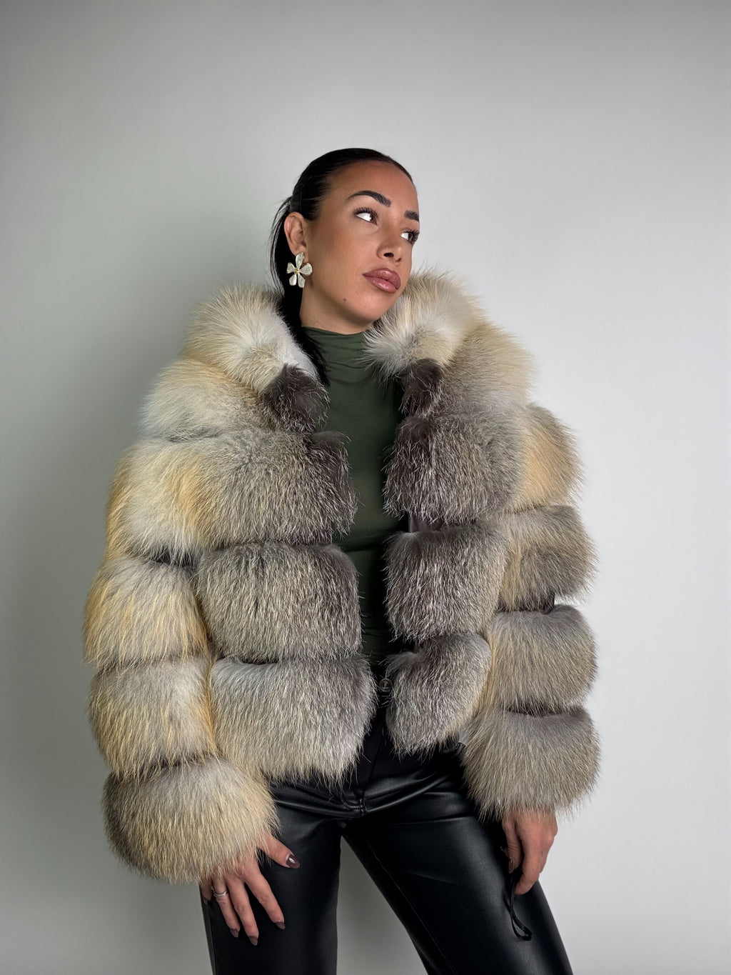 Bomber in volpe golden